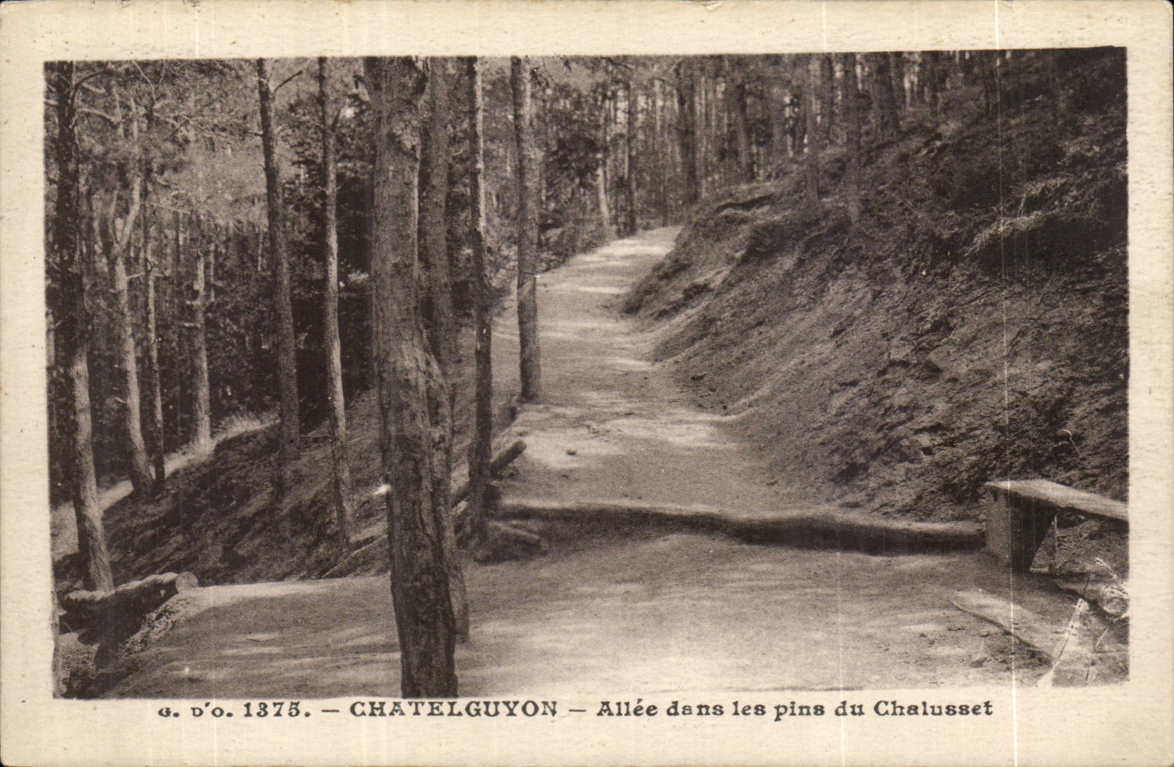 Chatelguyon - Allee in mehr von Chalusset - CPA