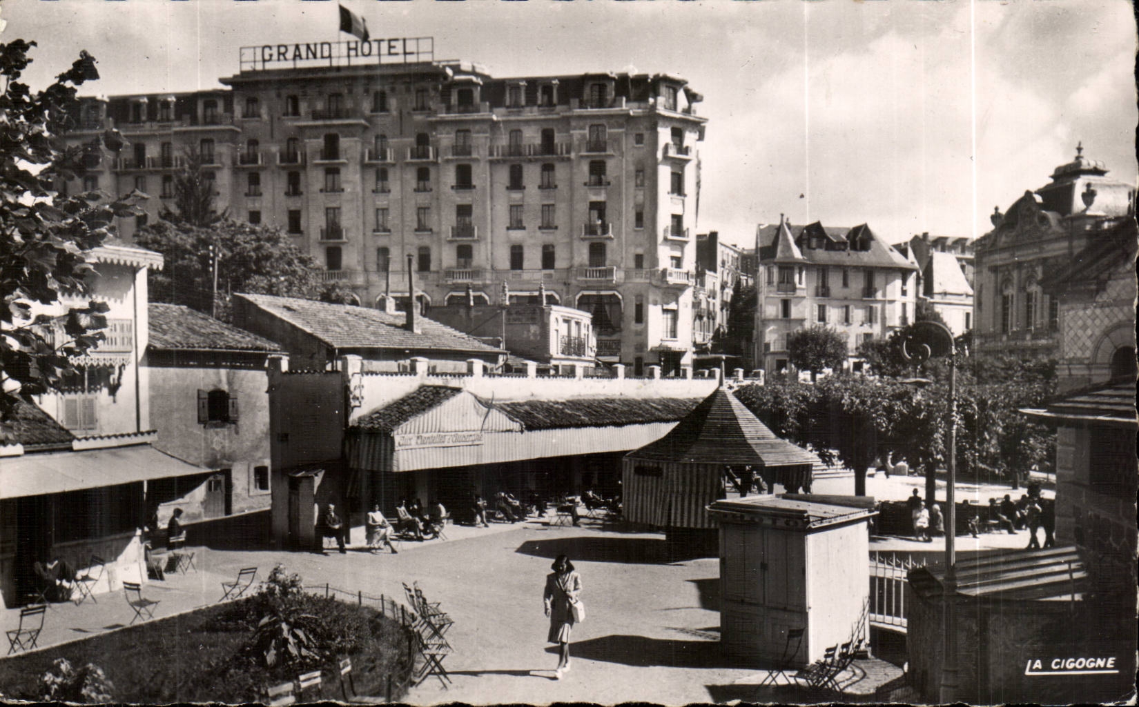 Chatelguyon - Chatel - Guyon - eine Ecke des Park-Thermal - CPA