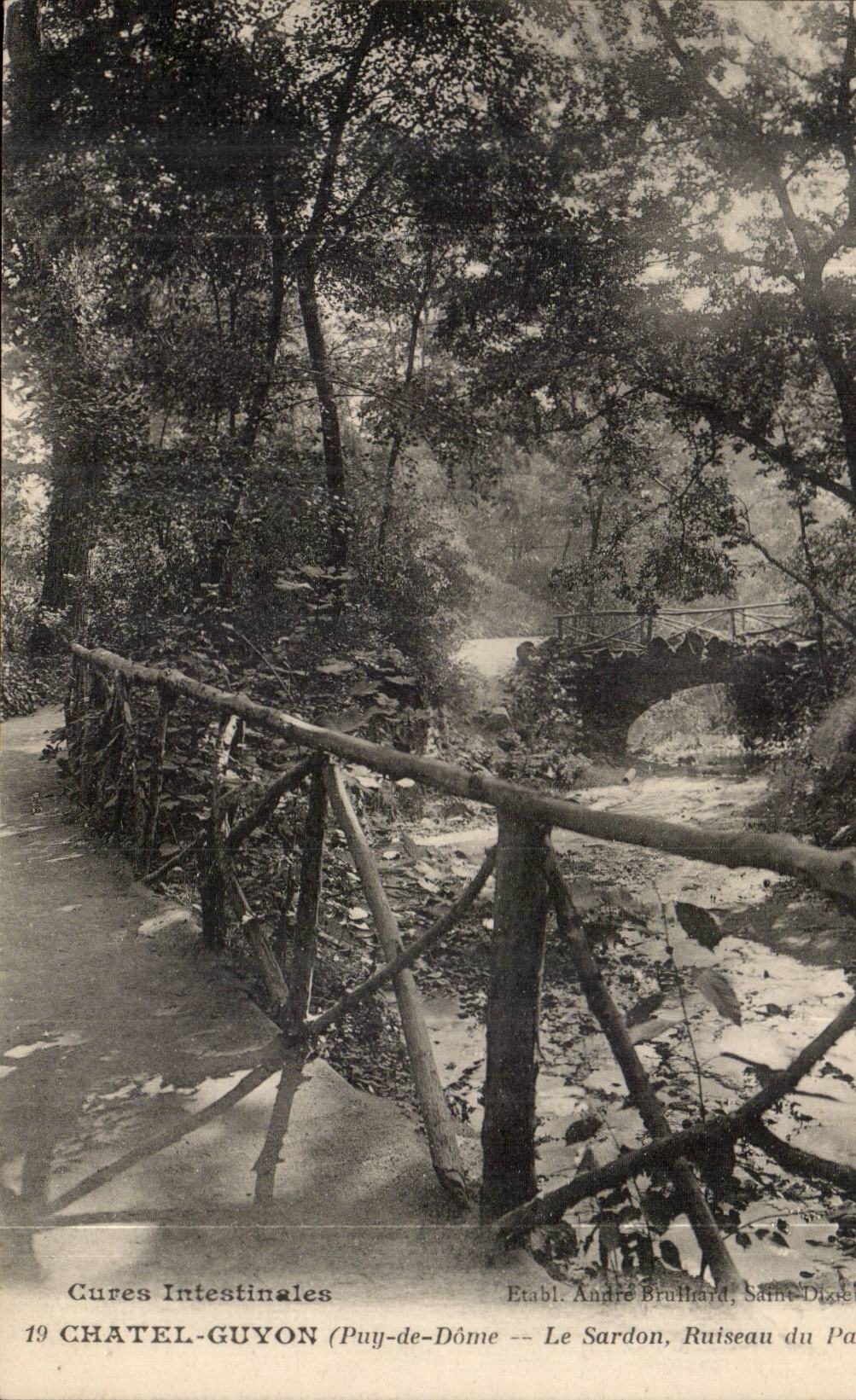 Chatelguyon - Chatel - Guyon - Sardon - Bach des Parks CPA