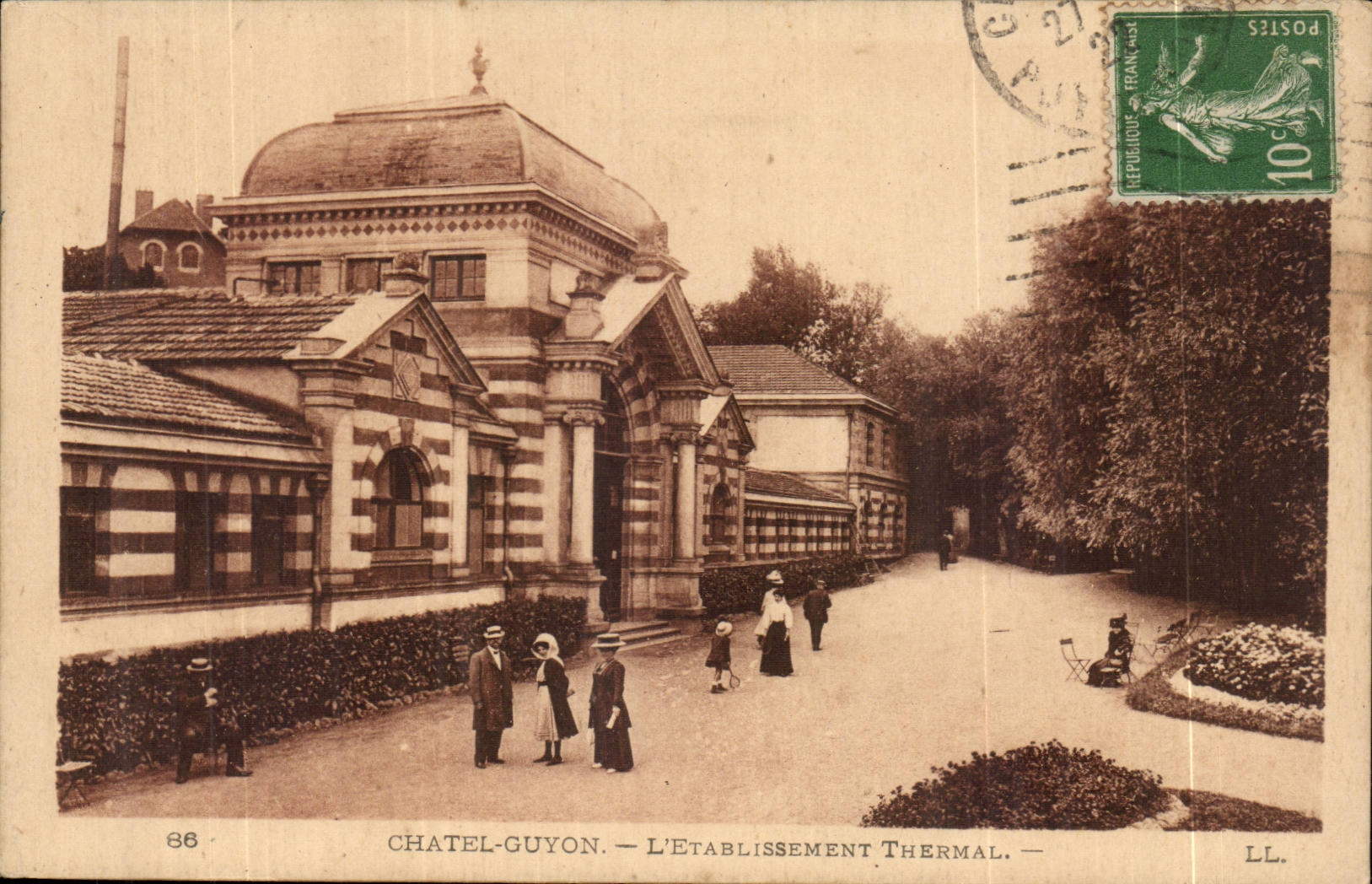 Chatelguyon - Chatel - Guyon - hydropathische Einrichtung CPA -