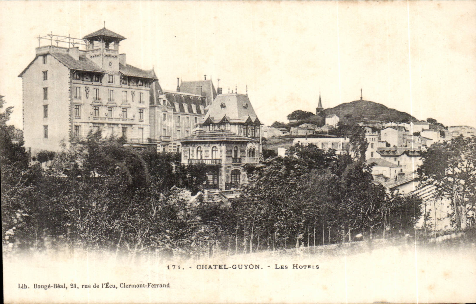 Chatelguyon - Chatel - Guyon - das Hotel - CPA -