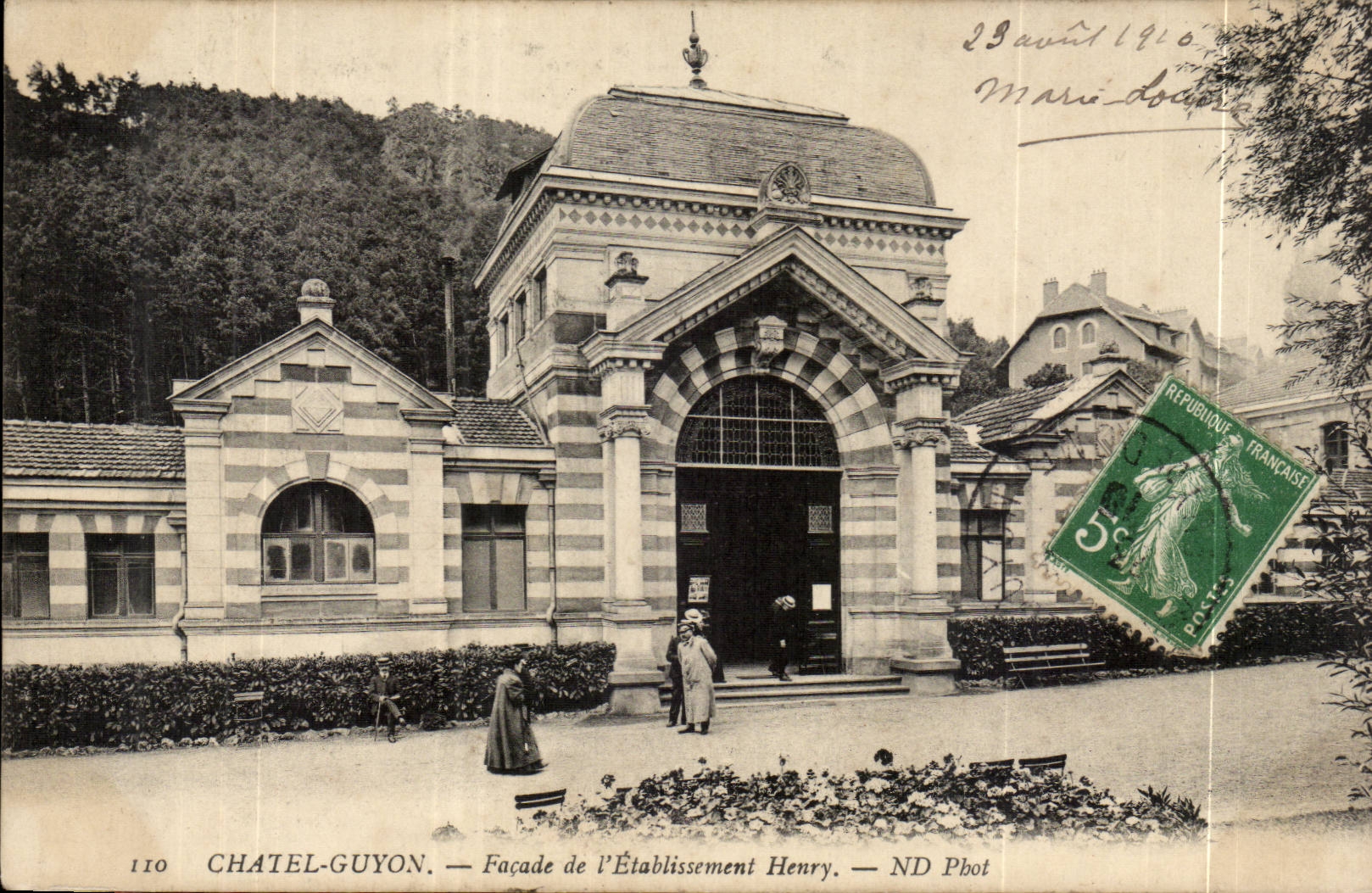 Chatelguyon - Chatel Guyon - Front der Henry-Einrichtung - CPA