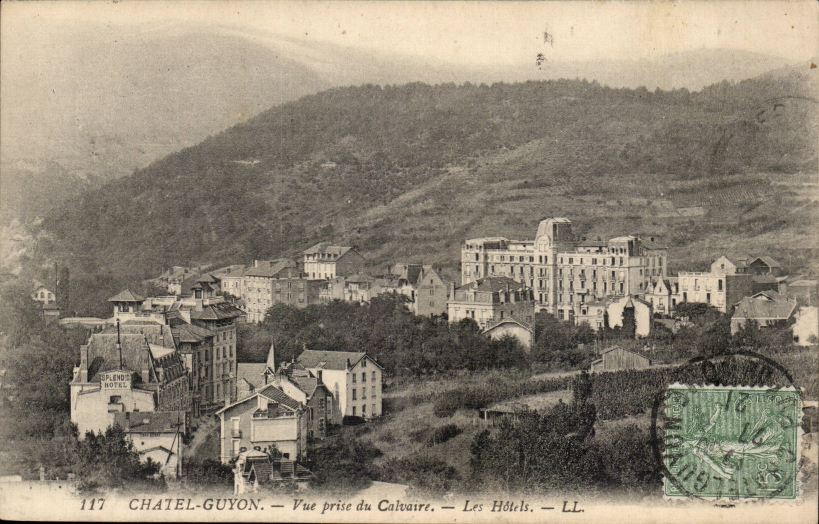 chatel Guyon CPA gesehen vom Martyrium