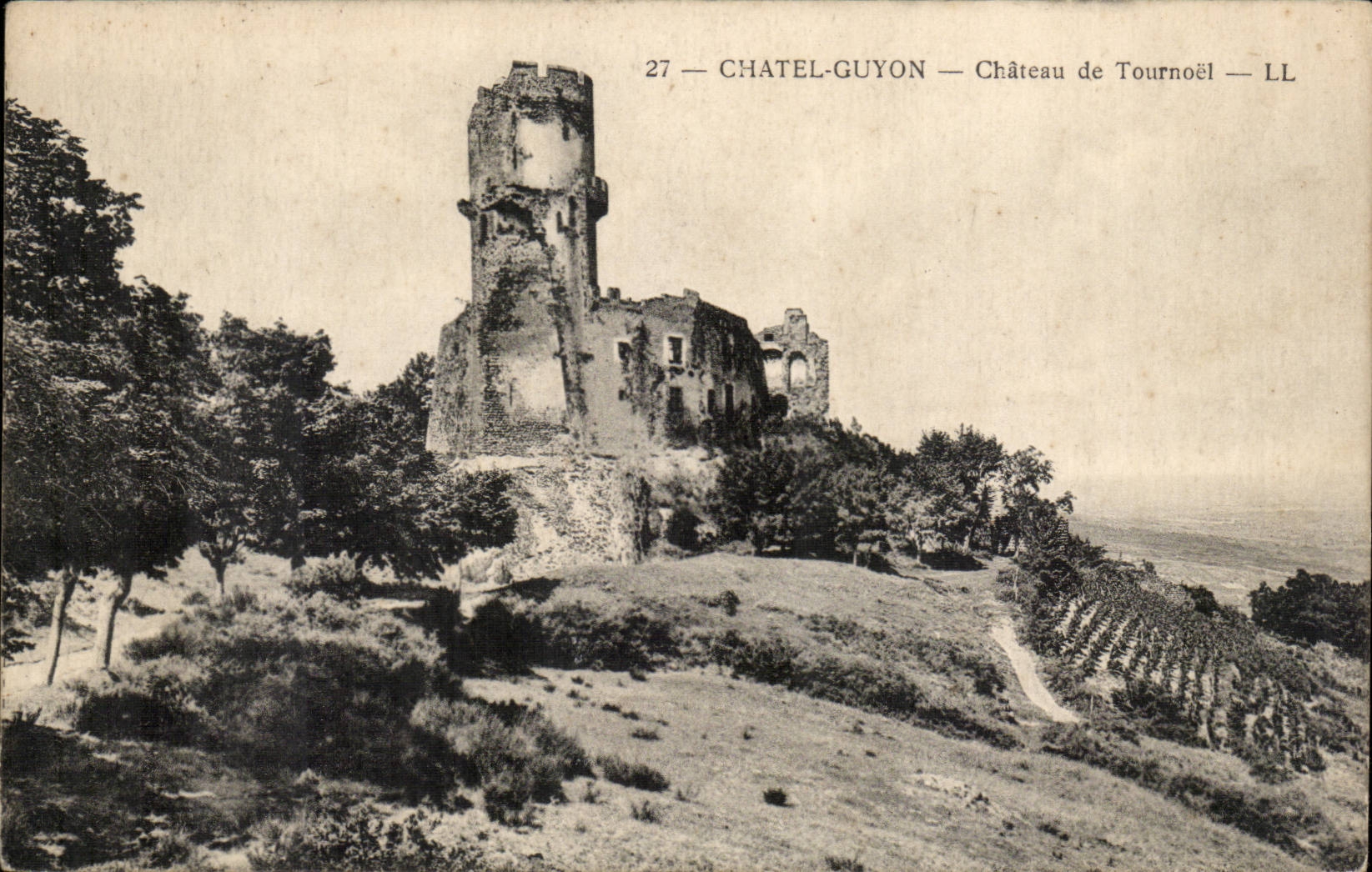 chatel Guyon CPA Schloss von Tournoel