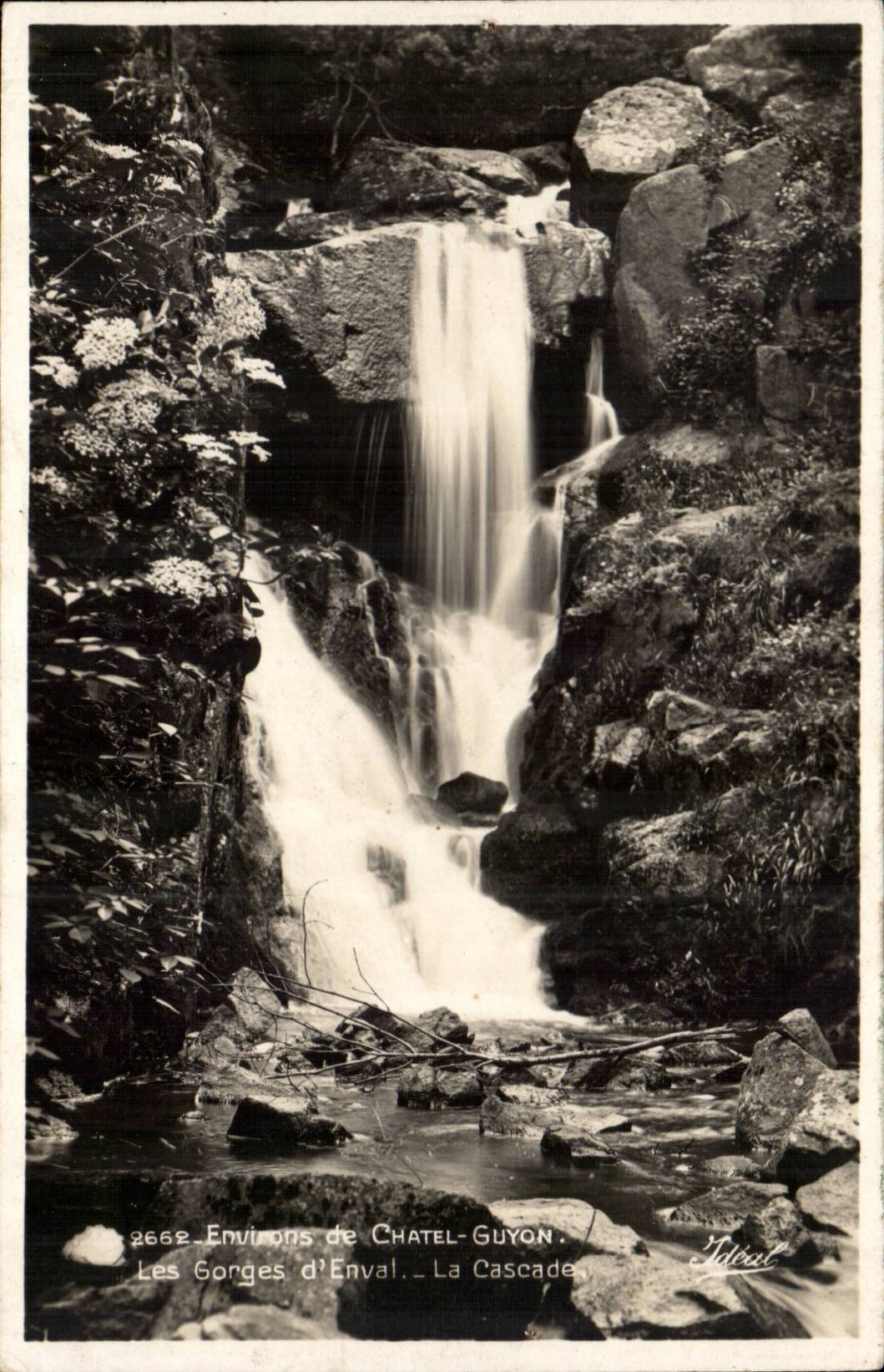 Umlagerungen chatelguyon CPA der Falle von Enval die Kaskade