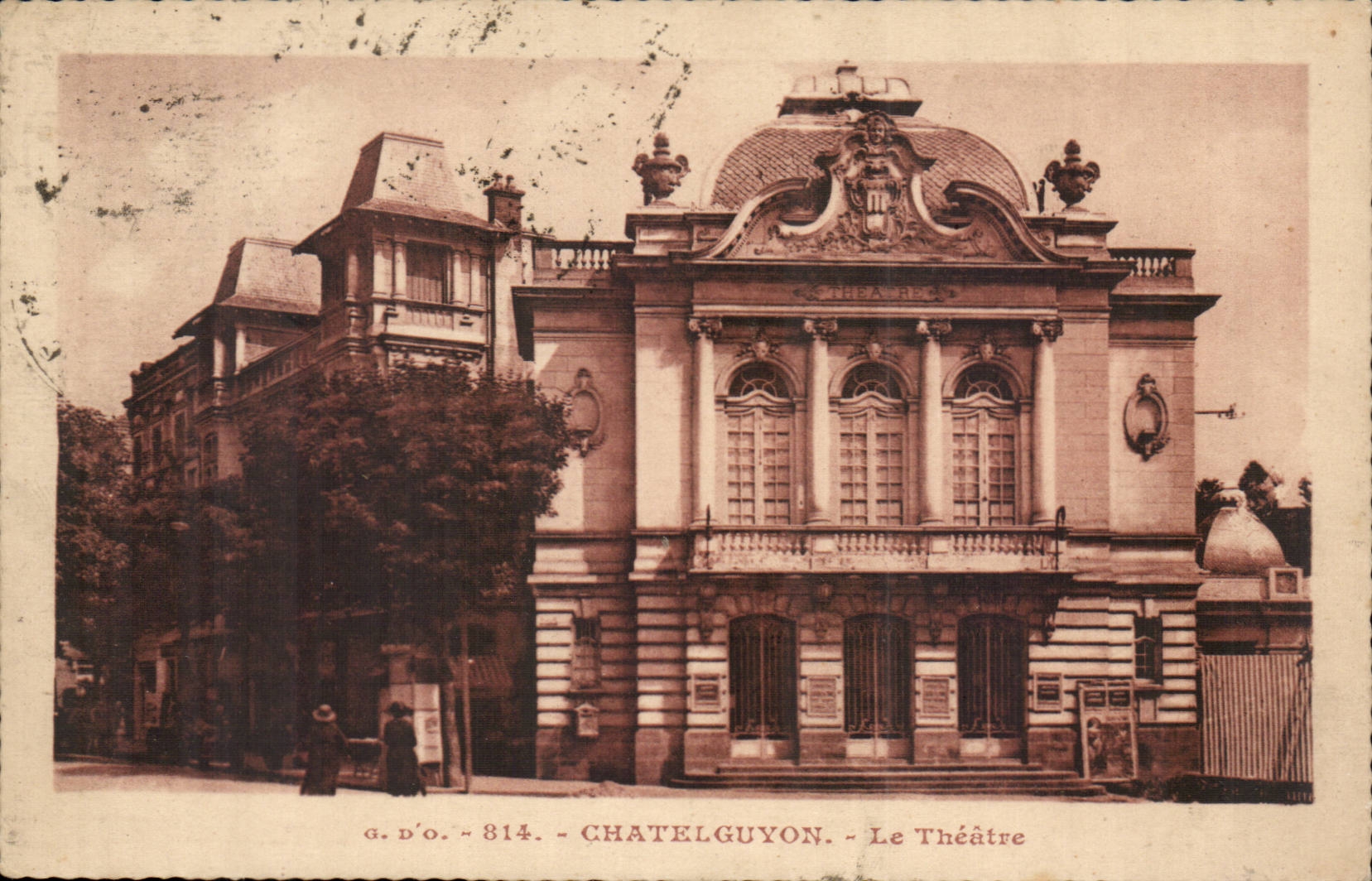Chatelguyon CPA das Theater