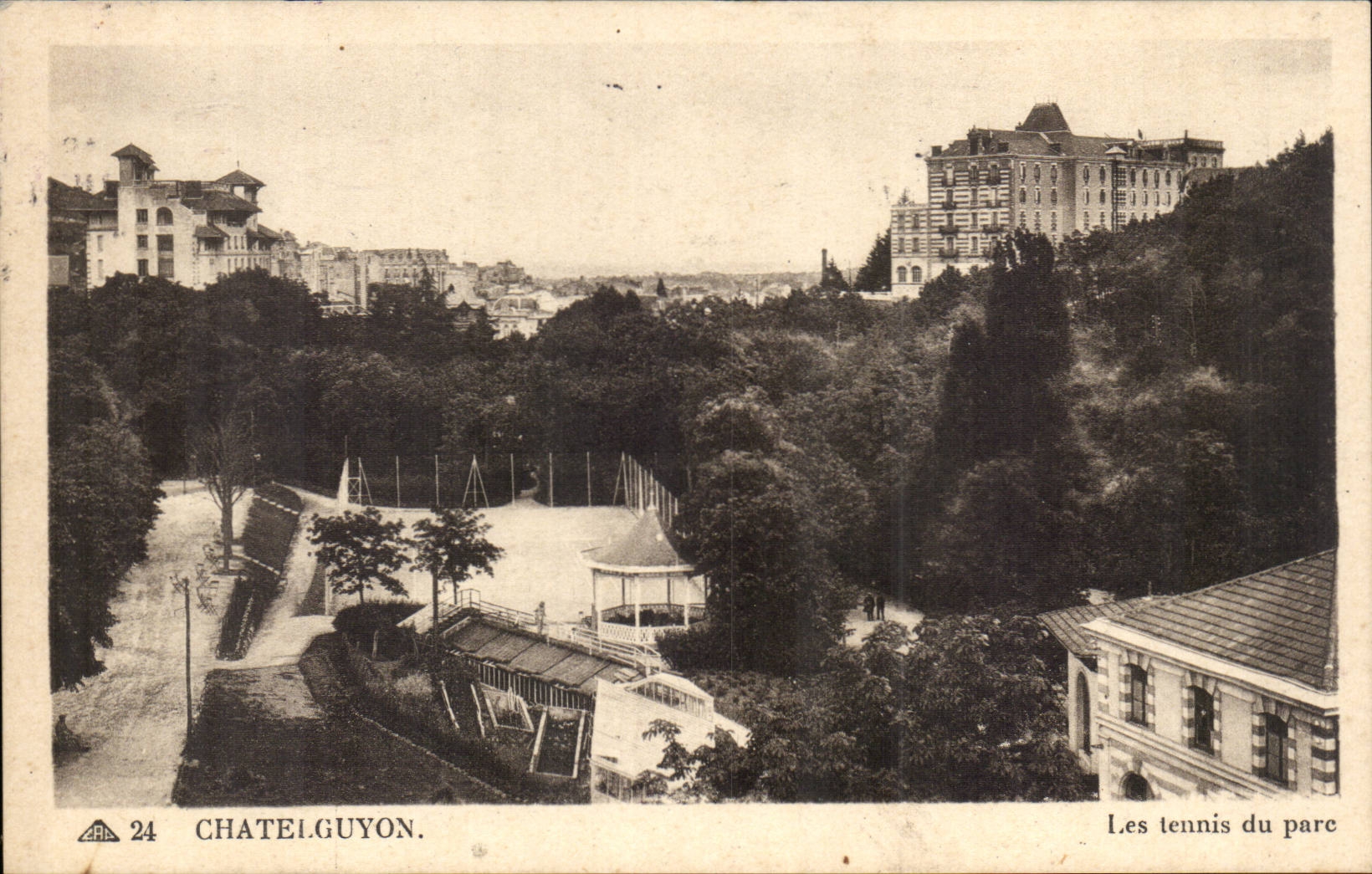 Chatelguyon CPA Tennis des Parks