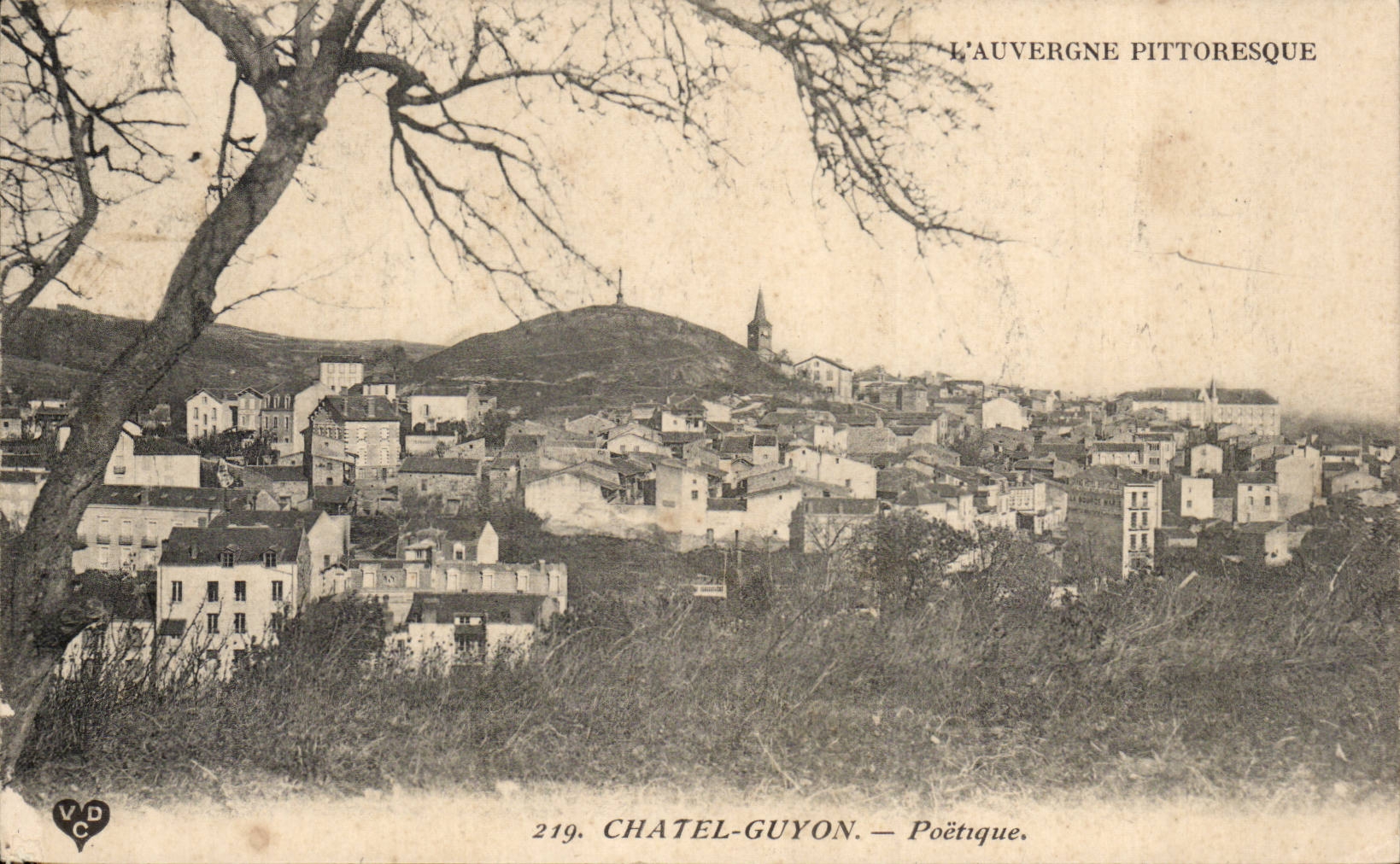 Poetisches Chatelguyon CPA