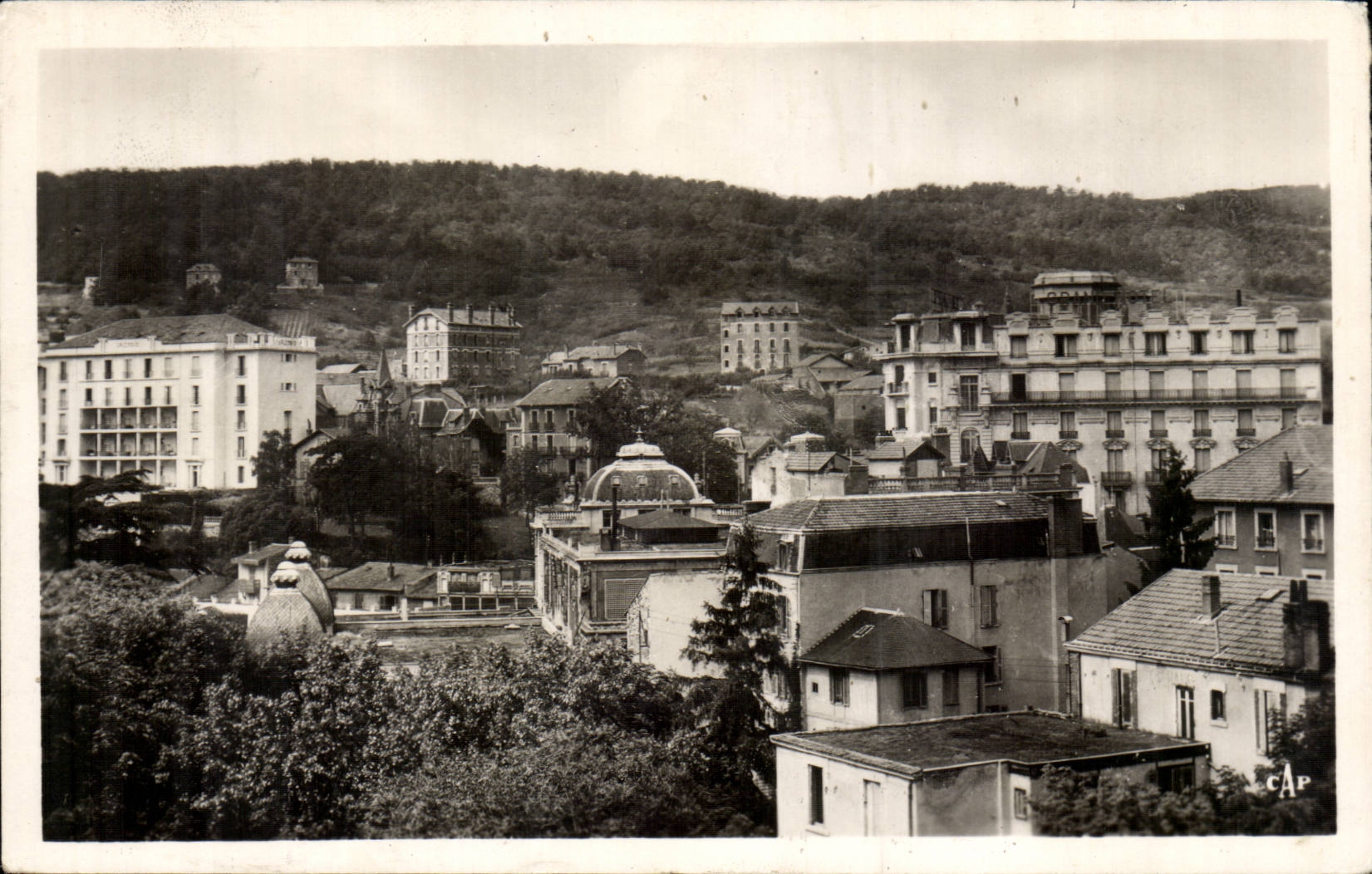 Chatelguyon CPA gesehen auf das grosse Hotel und herrlich