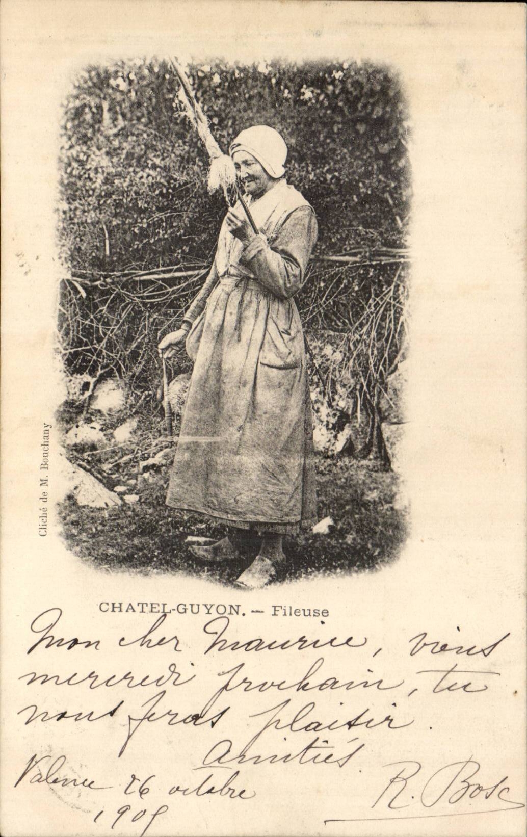 Chatelguyon CPA Seilereimaschine (Folklorehandel) TOP