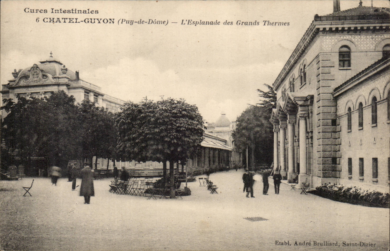 Chatelguyon CPA Esplanade der grossen thermischen Bader