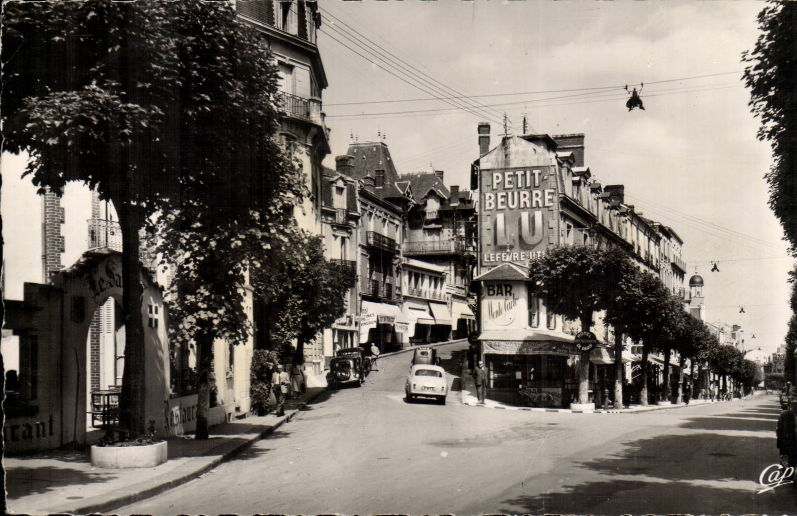 Chatelguyon CPA das Baraduc und Strasse der Post auftrat