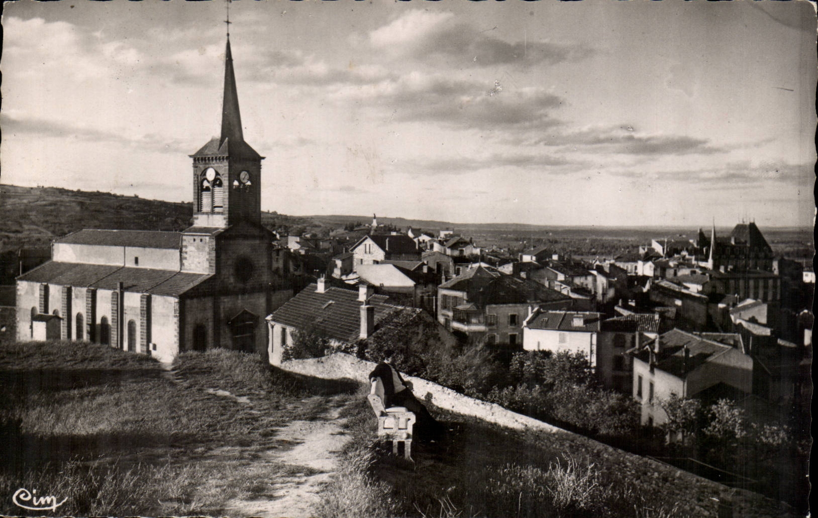 Chatelguyon CPA Ansicht uber den Chatel alten Mann