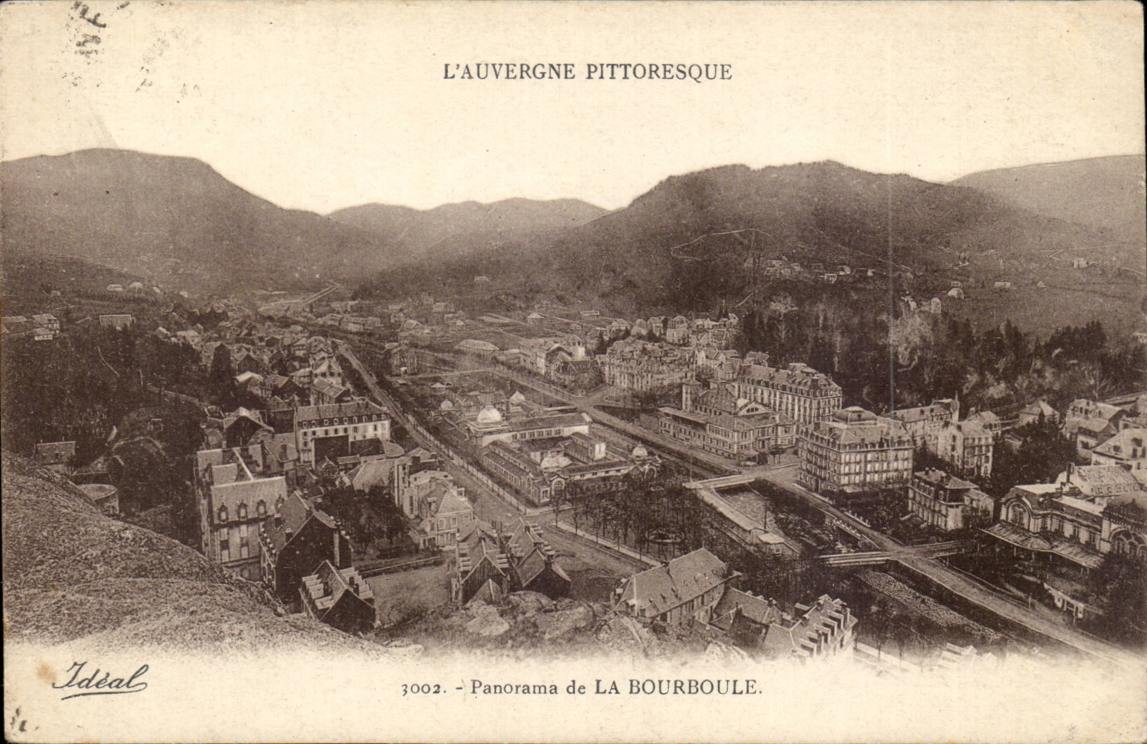 Bourboule - Panorama - CPA