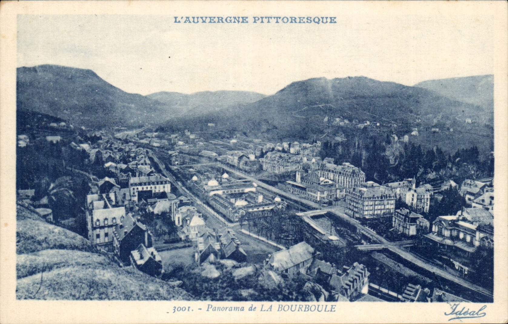 Bourboule - Panorama - CPA