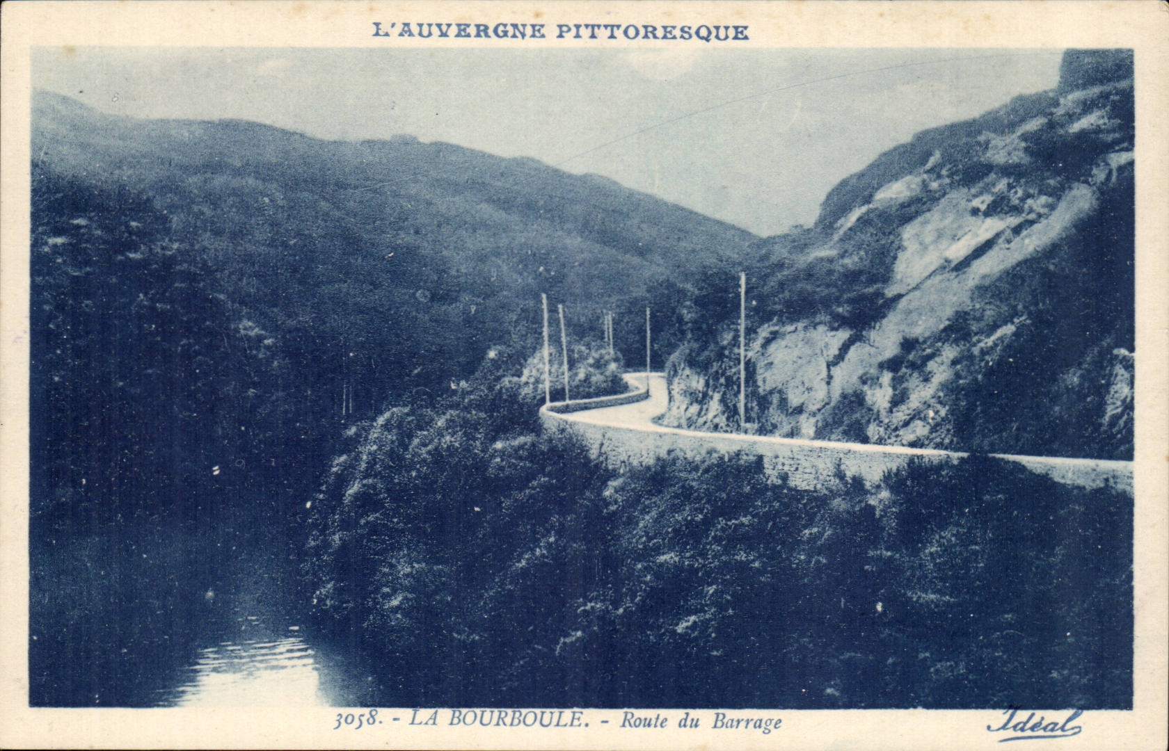 Bourboule - Road of the Stopping - CPA