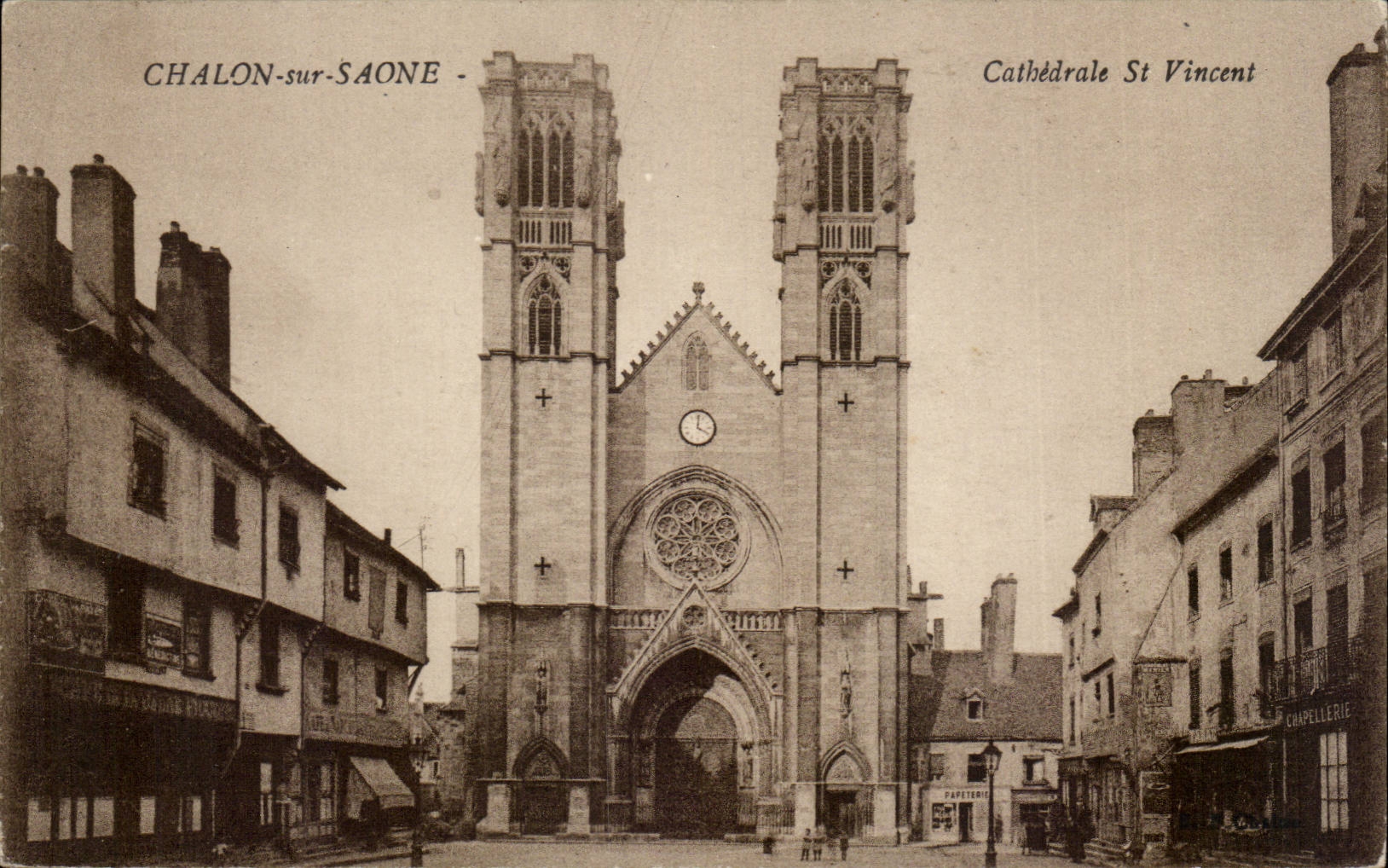 Chalon sur Saone CPA Cathedrale St Vincent