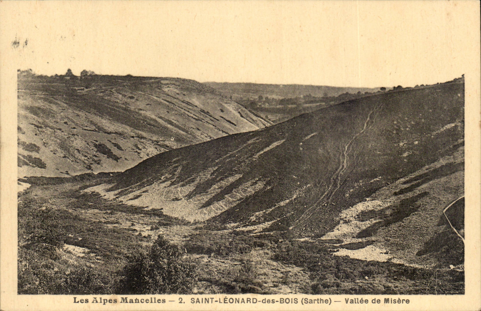 The Alps Mancilles CPA Saint Leonard of Wood Valley of Misery