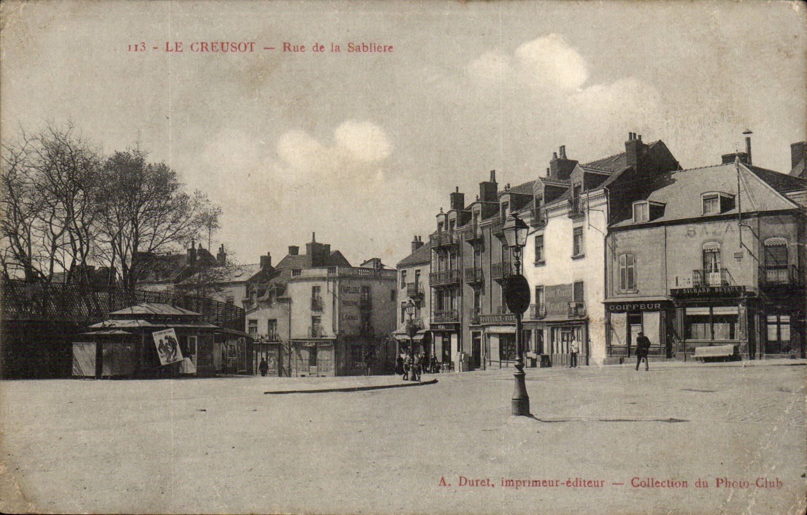 Creusot CPA Street of the Sand pit