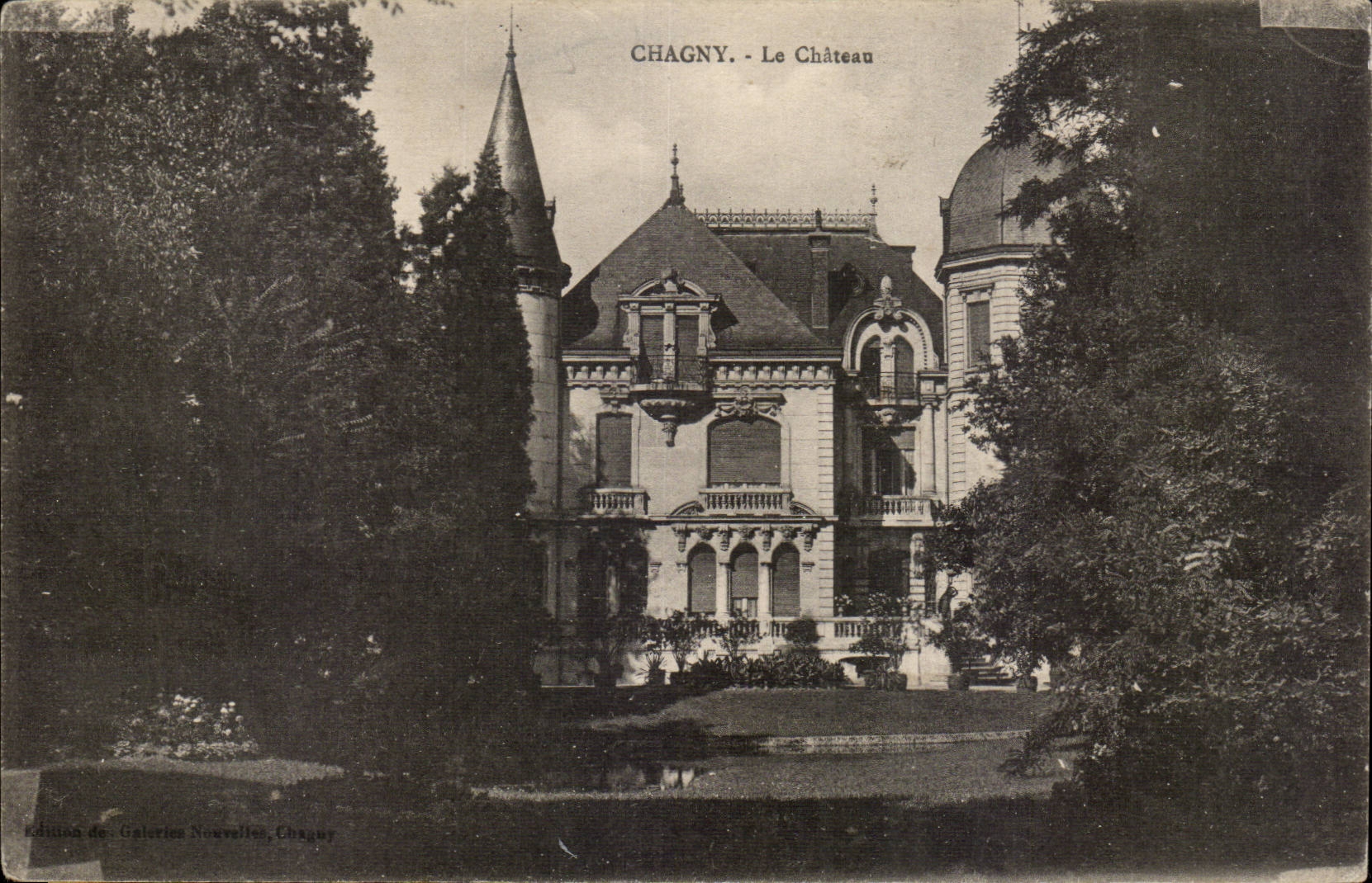 Chagny CPA Le chateau
