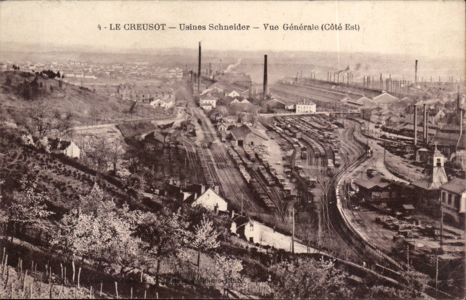 CPA Creusot Schneider Factories View (dimension Is)