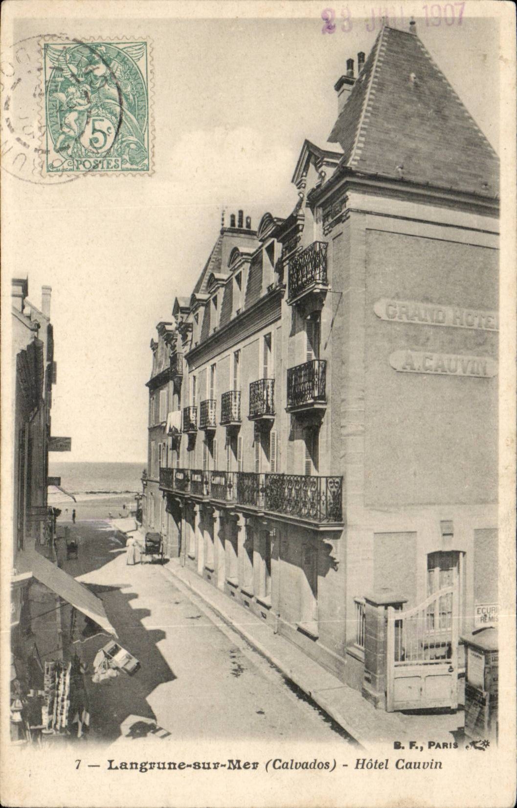 Langrune on Sea CPA Cauvin Hotel