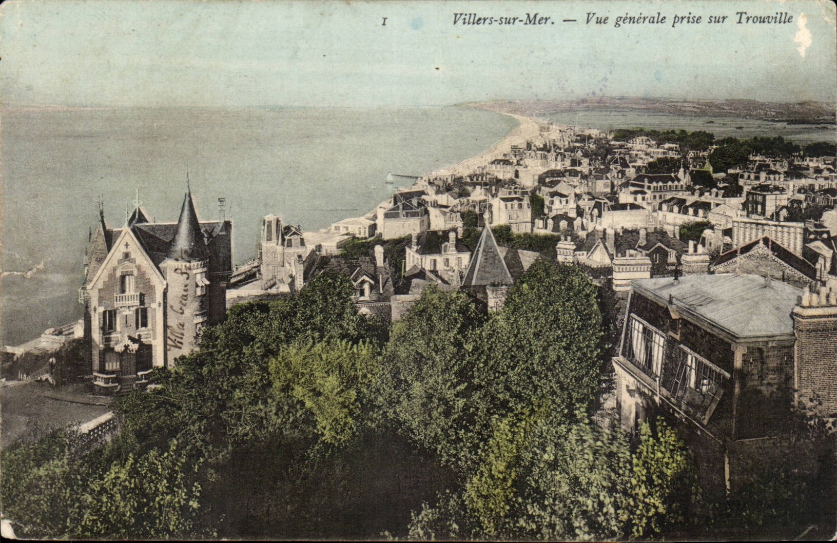 Villers auf Ansicht der MeerCPA vertreten auf Trouville