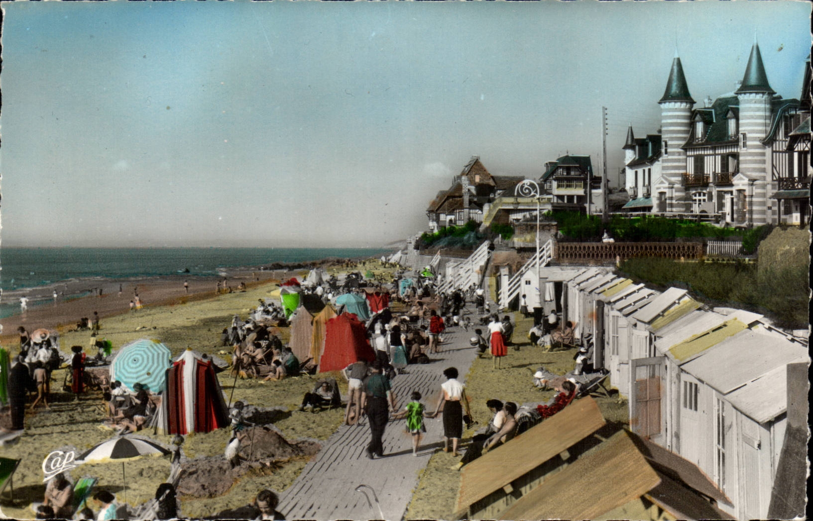 Blonville CPA the beach and the walk