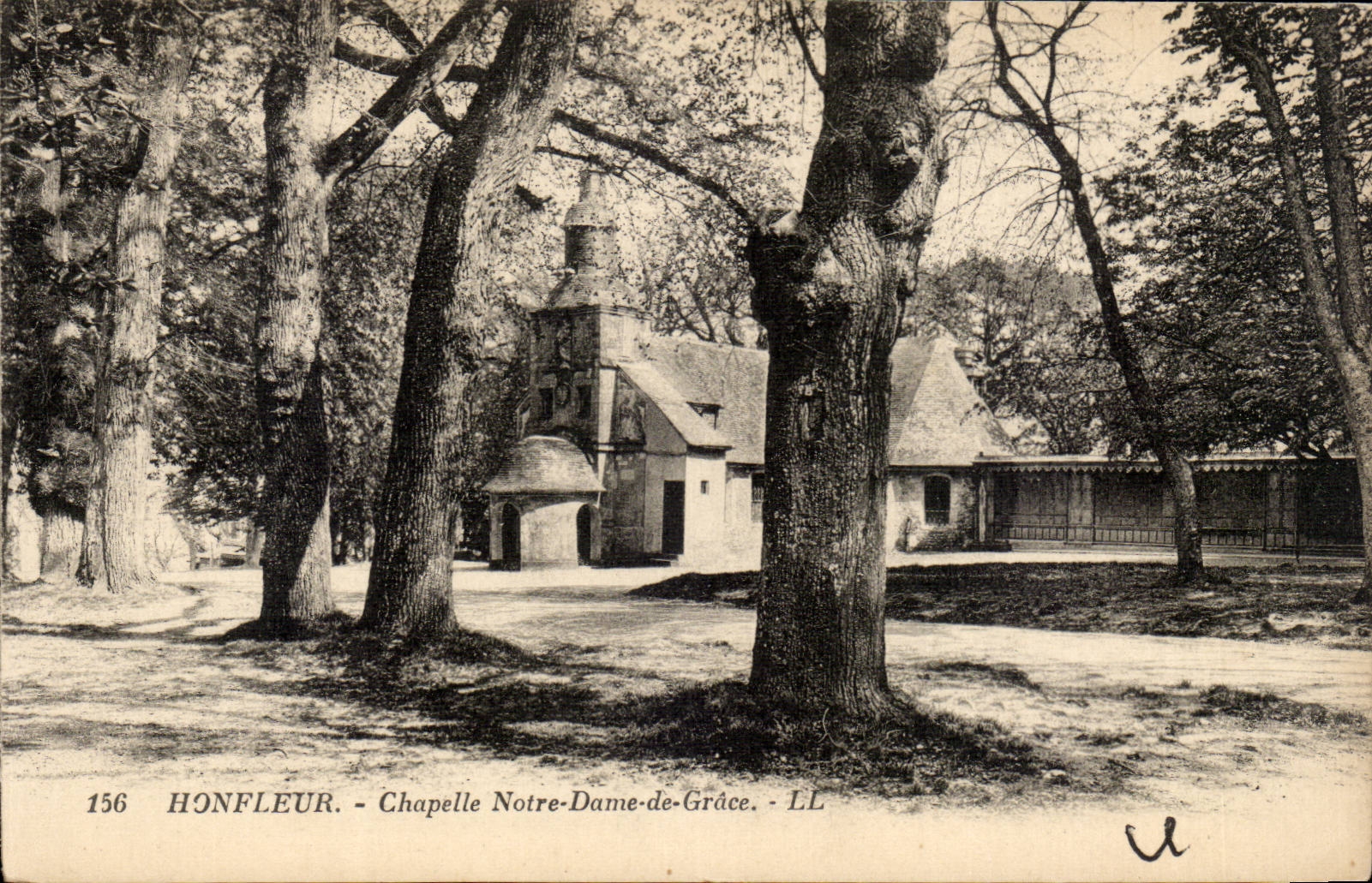 Honfleur CPA Chapelle Notre Dame de Grace
