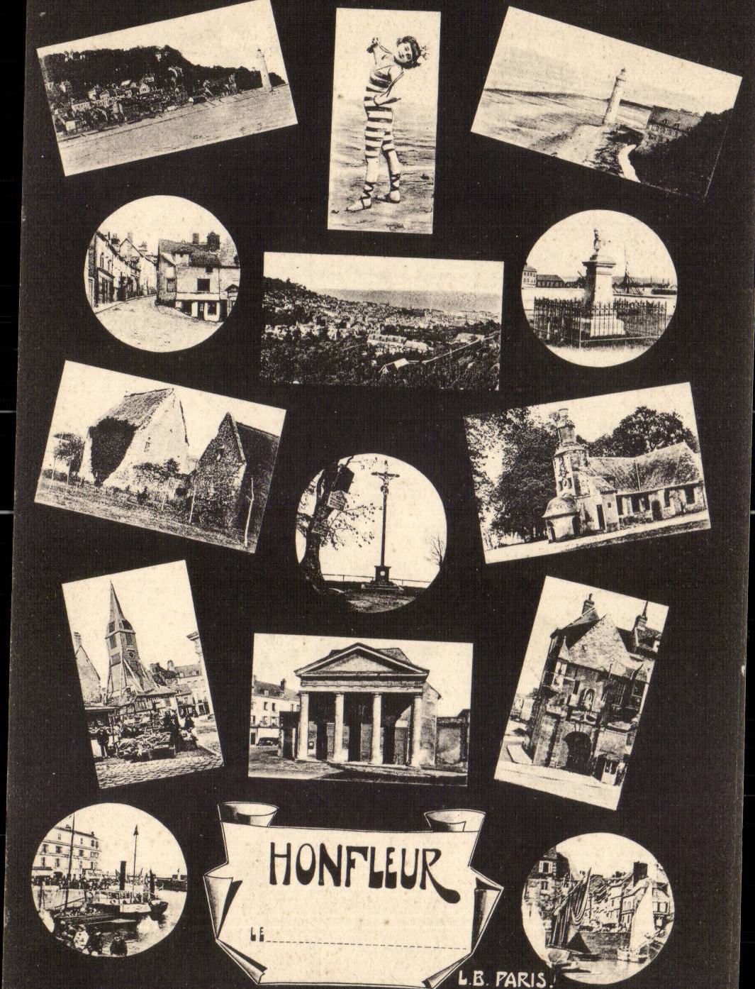 Honfleur - Souvenir - CPA 