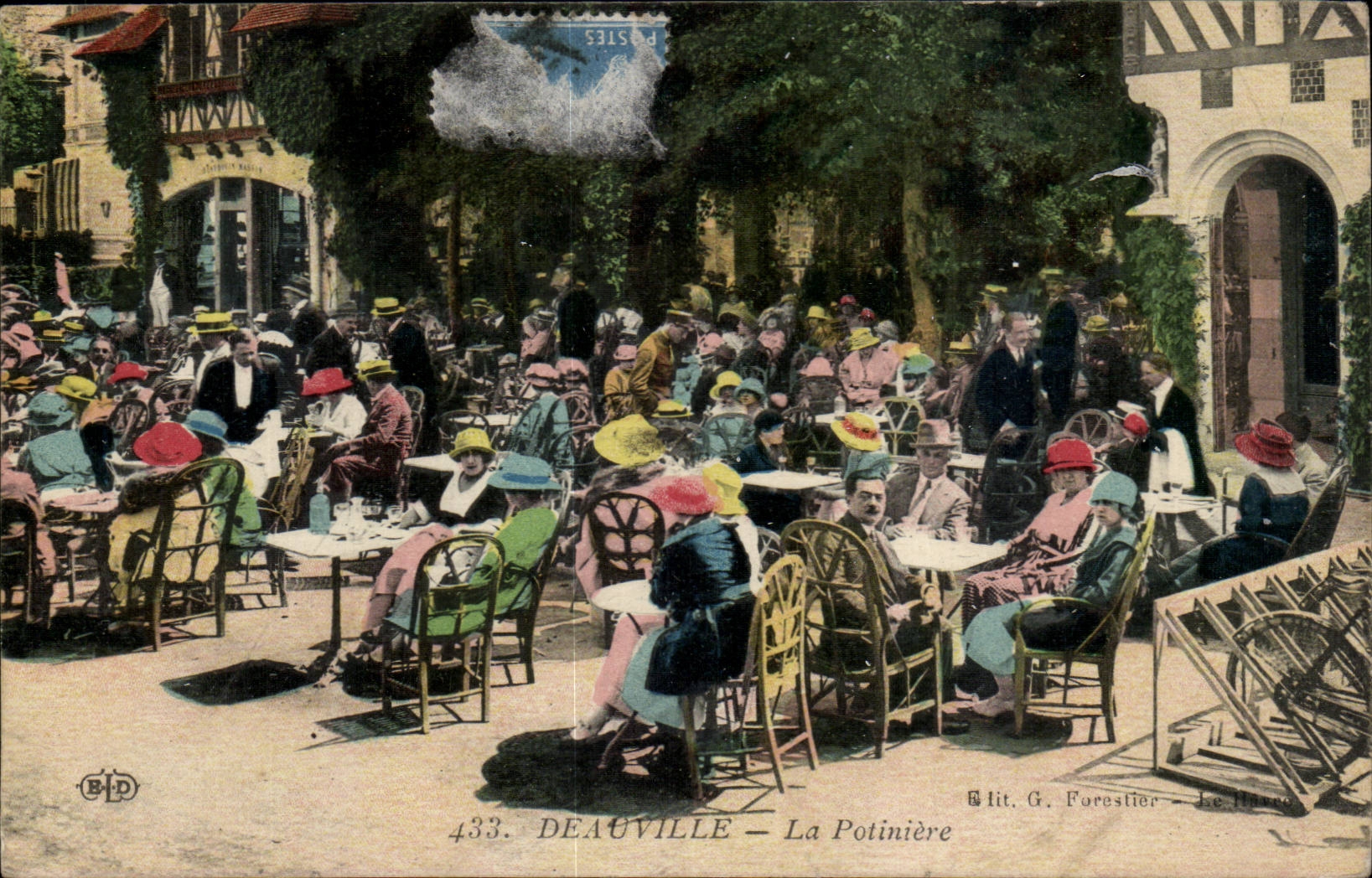 Deauville - Iron boiler CPA