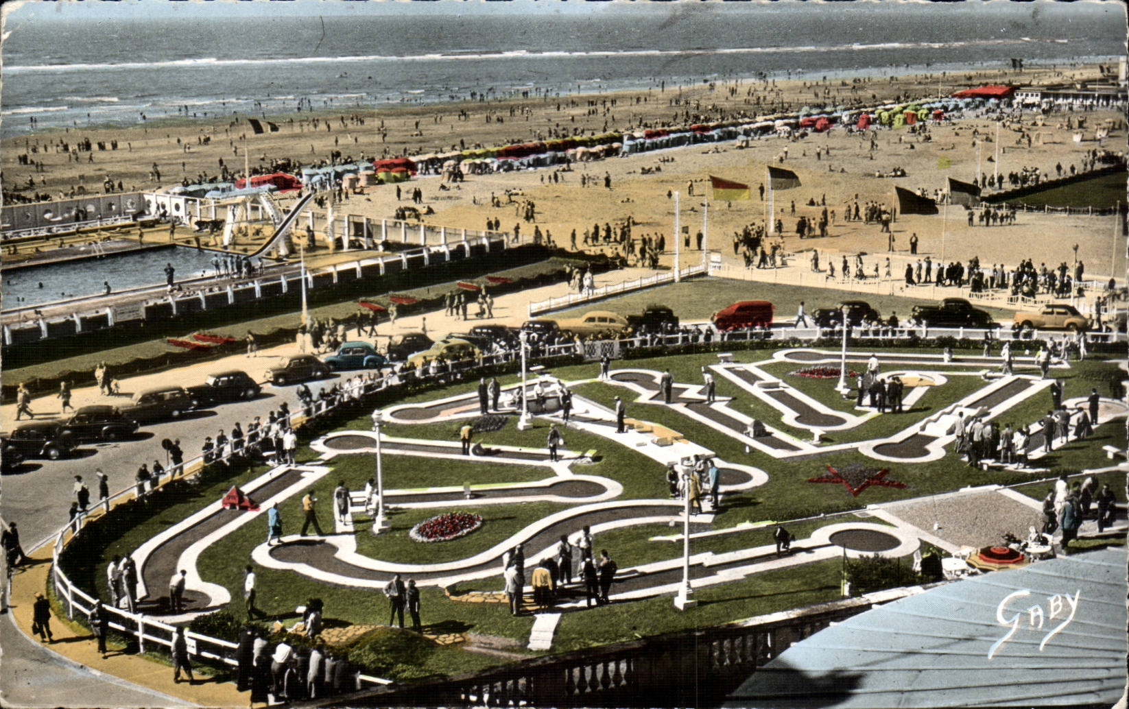 Trouville - the Miniture Golf - CPA