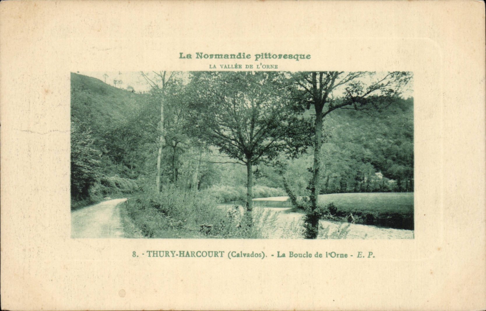 Thury Harcourt - the Loop of Orne - CPA