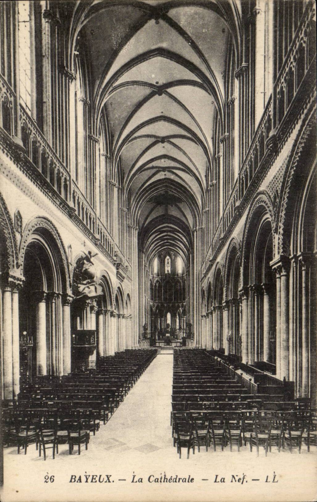 Bayeux - die Kathedrale - CPA