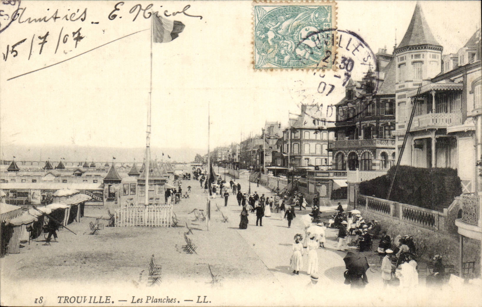 Deauville - Boards CPA