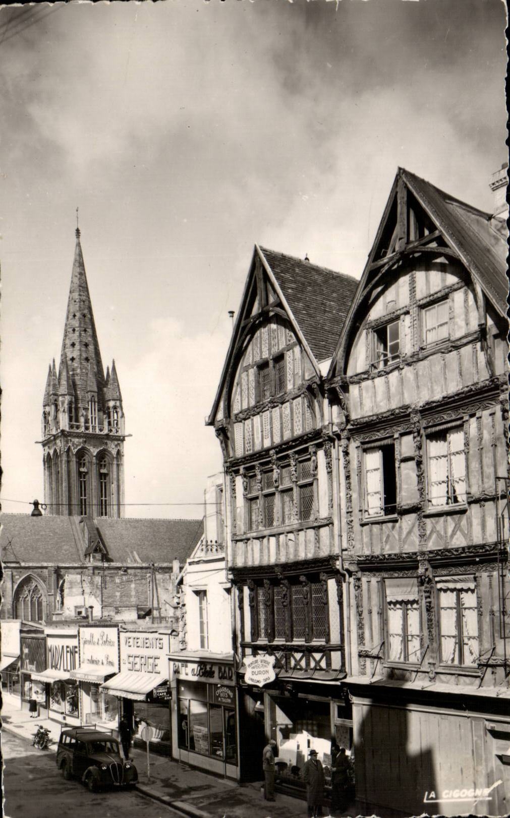 Caen - Haus des holzernen Strasse Saint Pierre - CPA