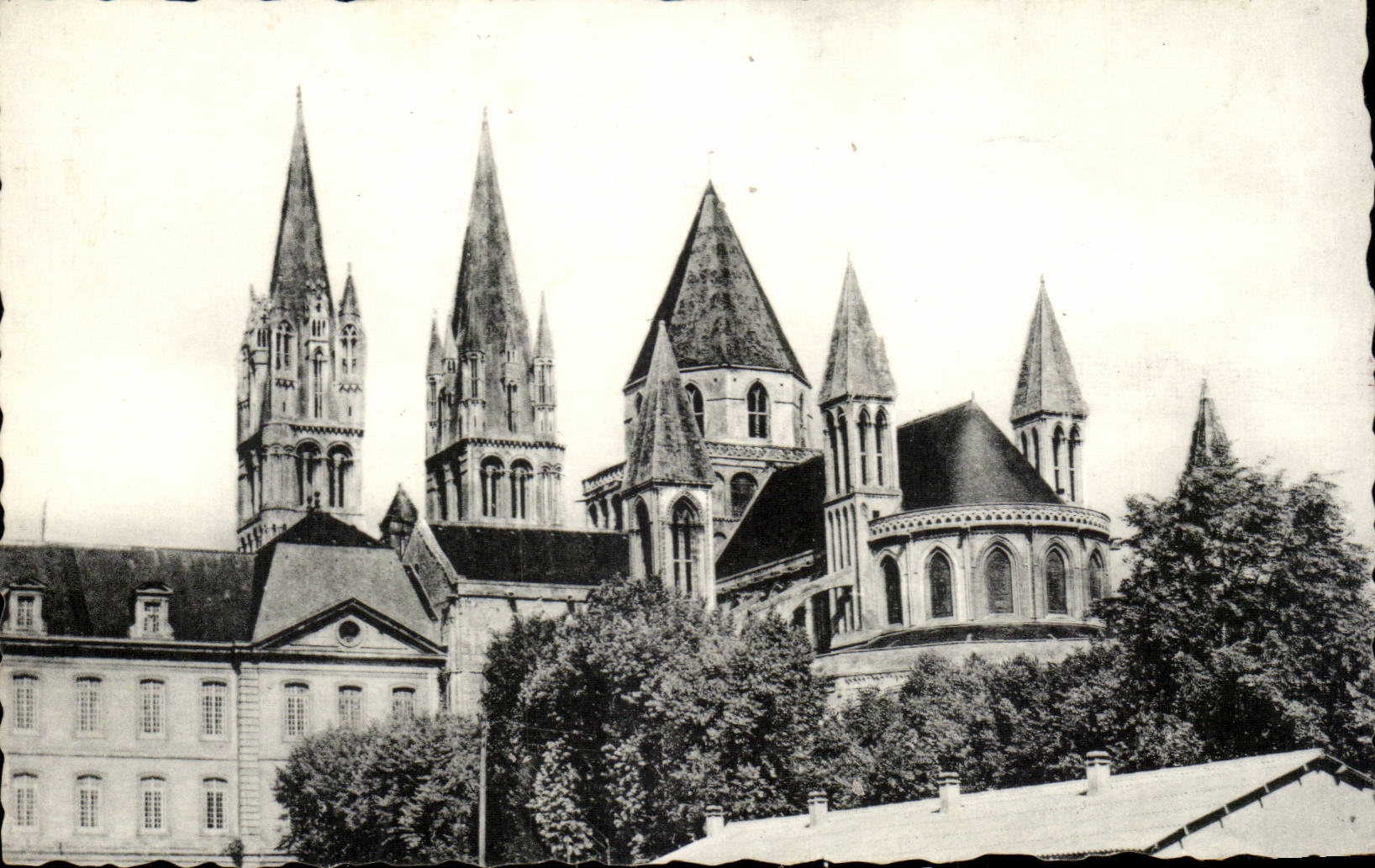 Caen - die Abtei mit den Mannern - Jahrhundert Kirche-St- Etiennexii - CPA