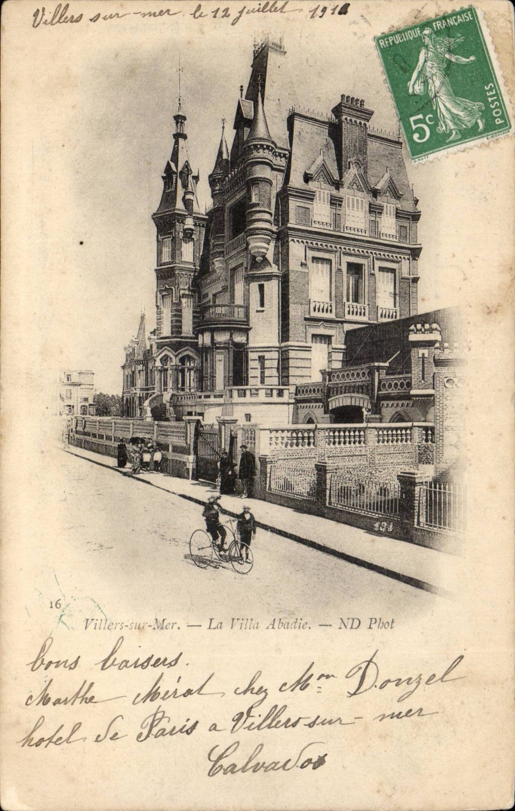 Viller auf Meer - das Abadie Landhaus - CPA