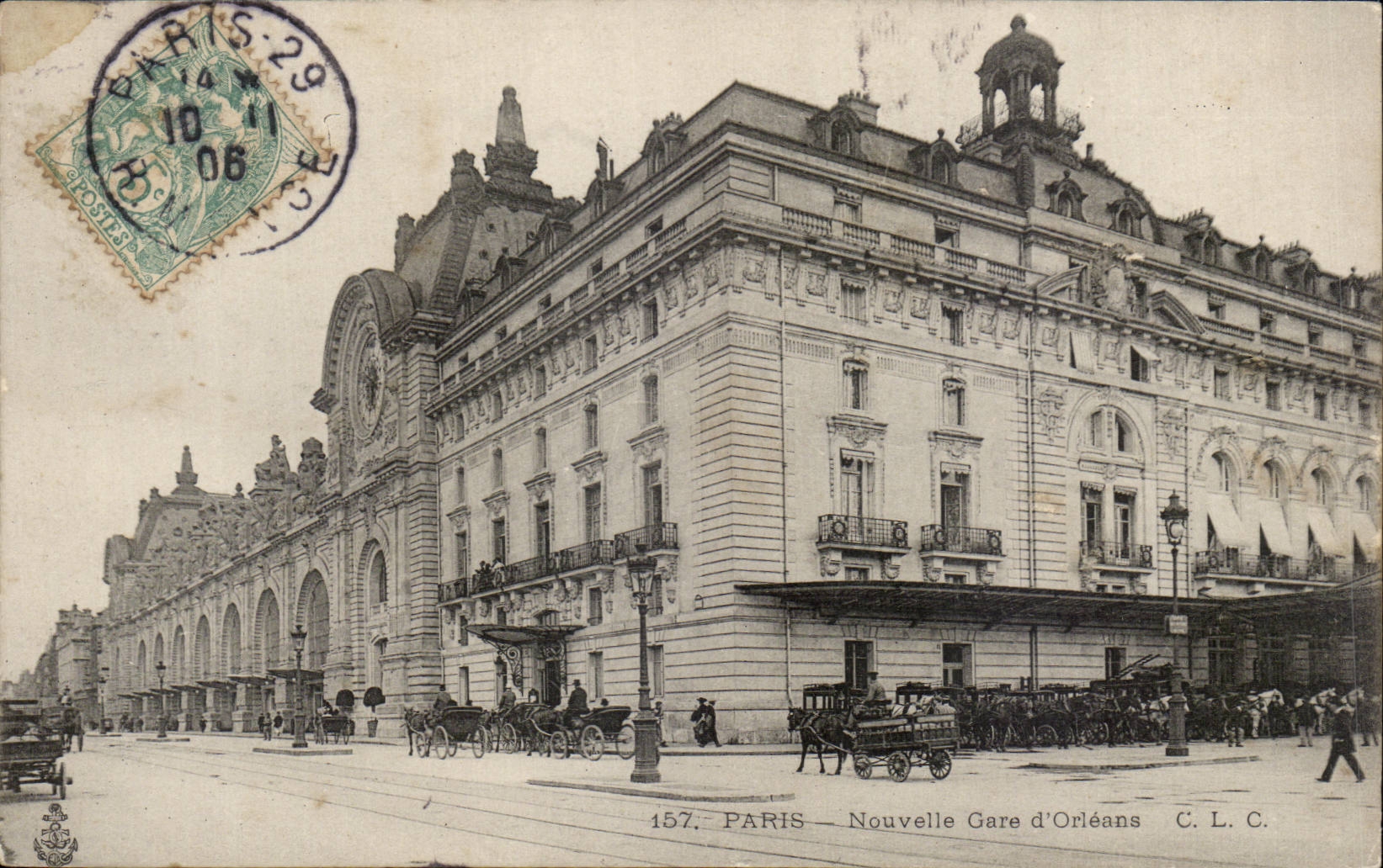 Paris CPA Nouvelle parks of Orleans (Orsay)