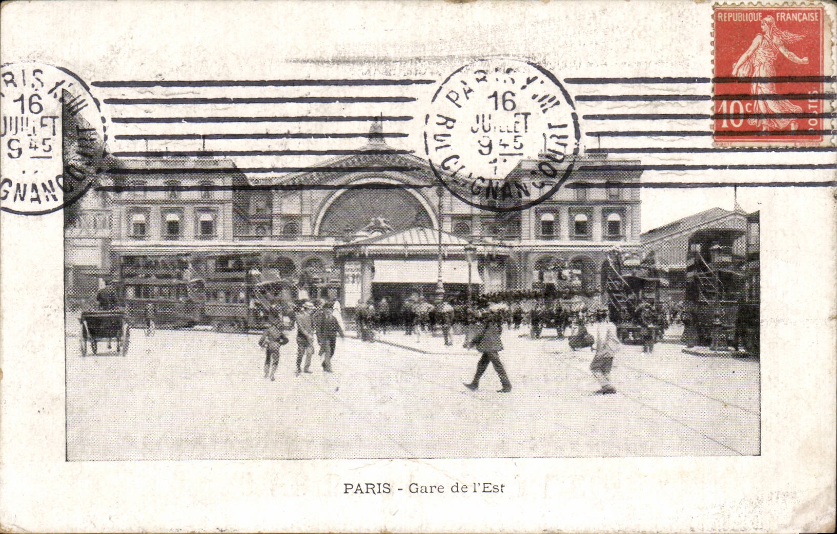 Paris CPA Gare Is