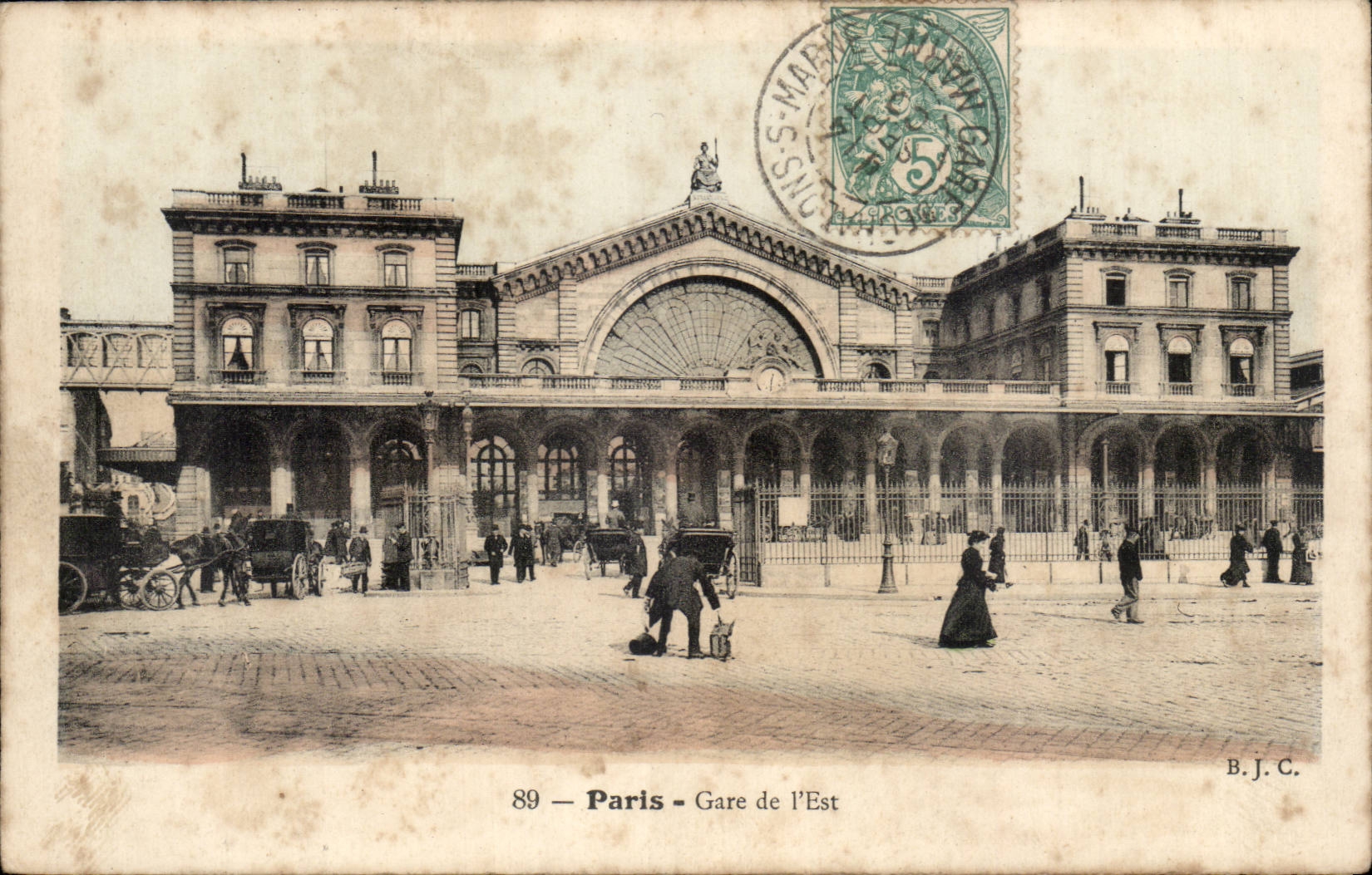 Paris CPA Gare Is