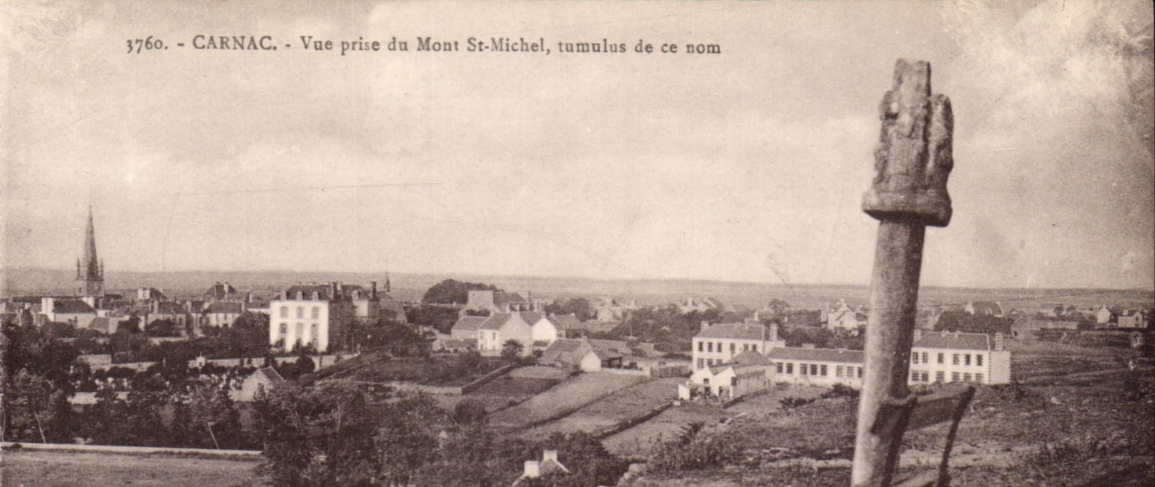 Carnac - Vue Prise du Mont St Michel - CPA 
