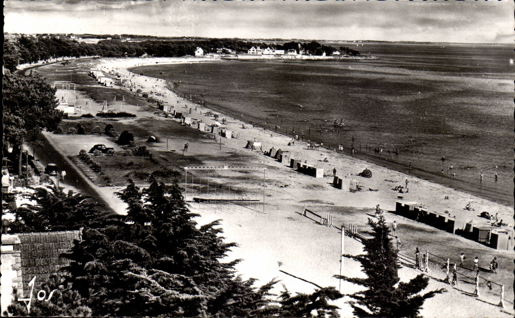 Carnac Plage - Le Grande Plage de Carnac - CPA 