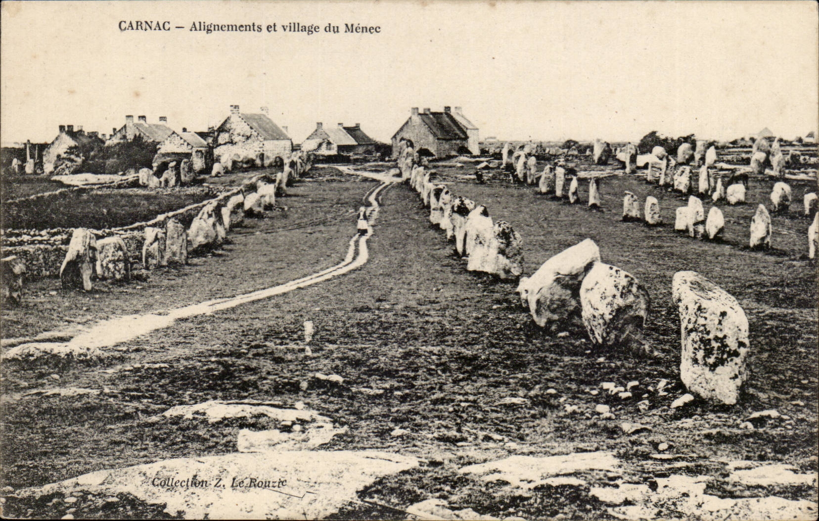 CArnac CPA Alignements et village du Menec