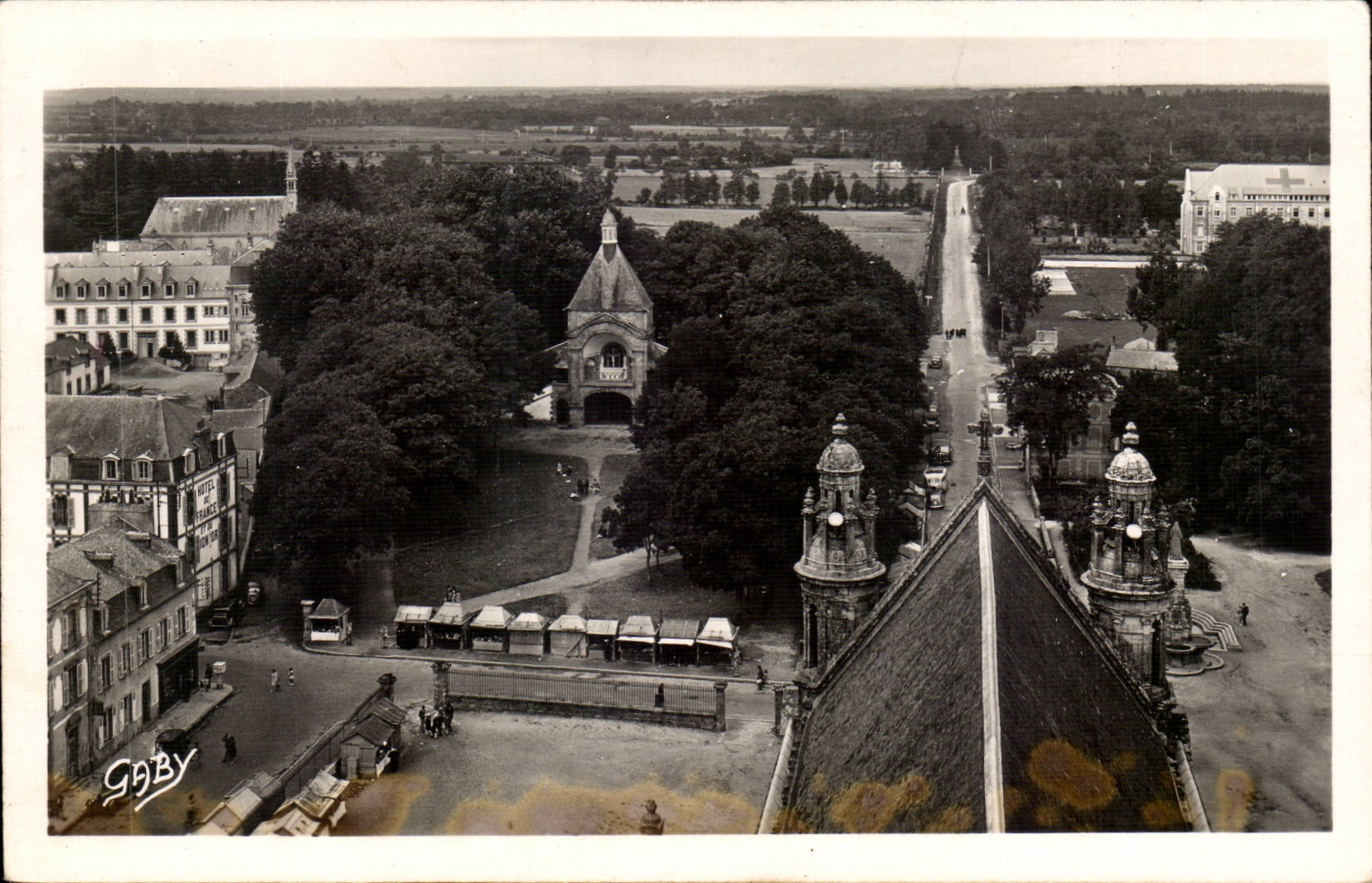 heilige Anne der auray MODERNEN KARTE gesehen auf Scala Heiligtumer