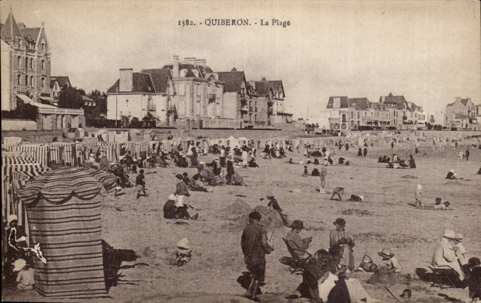Quiberon CPA the beach