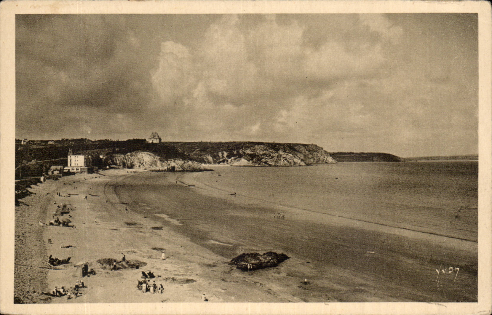 Morgat - the Beach - CPA