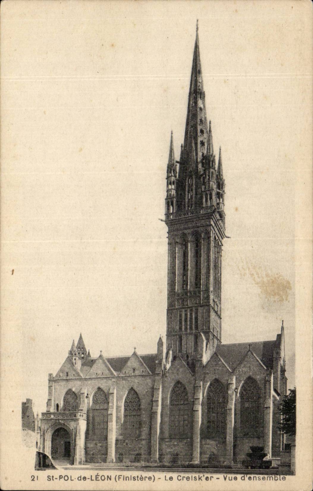 St Pol of Leon - Creisker - Overall picture - CPA