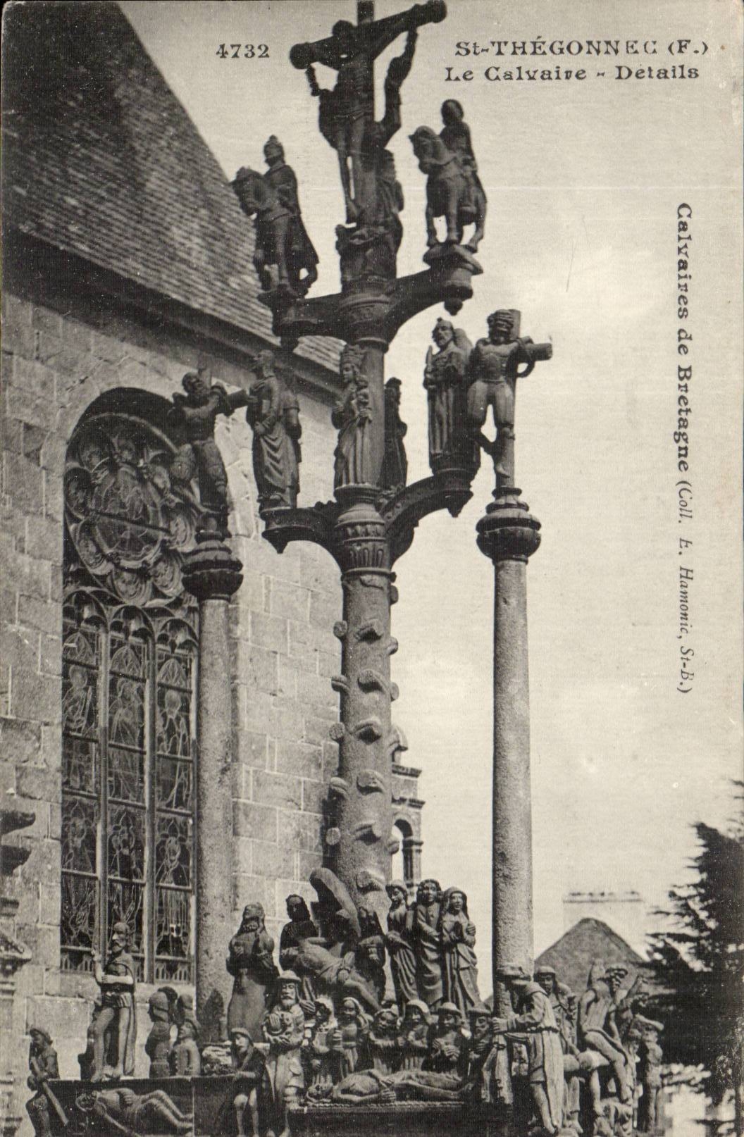 St Thegonnec - Le Calvaire - Details - CPA 