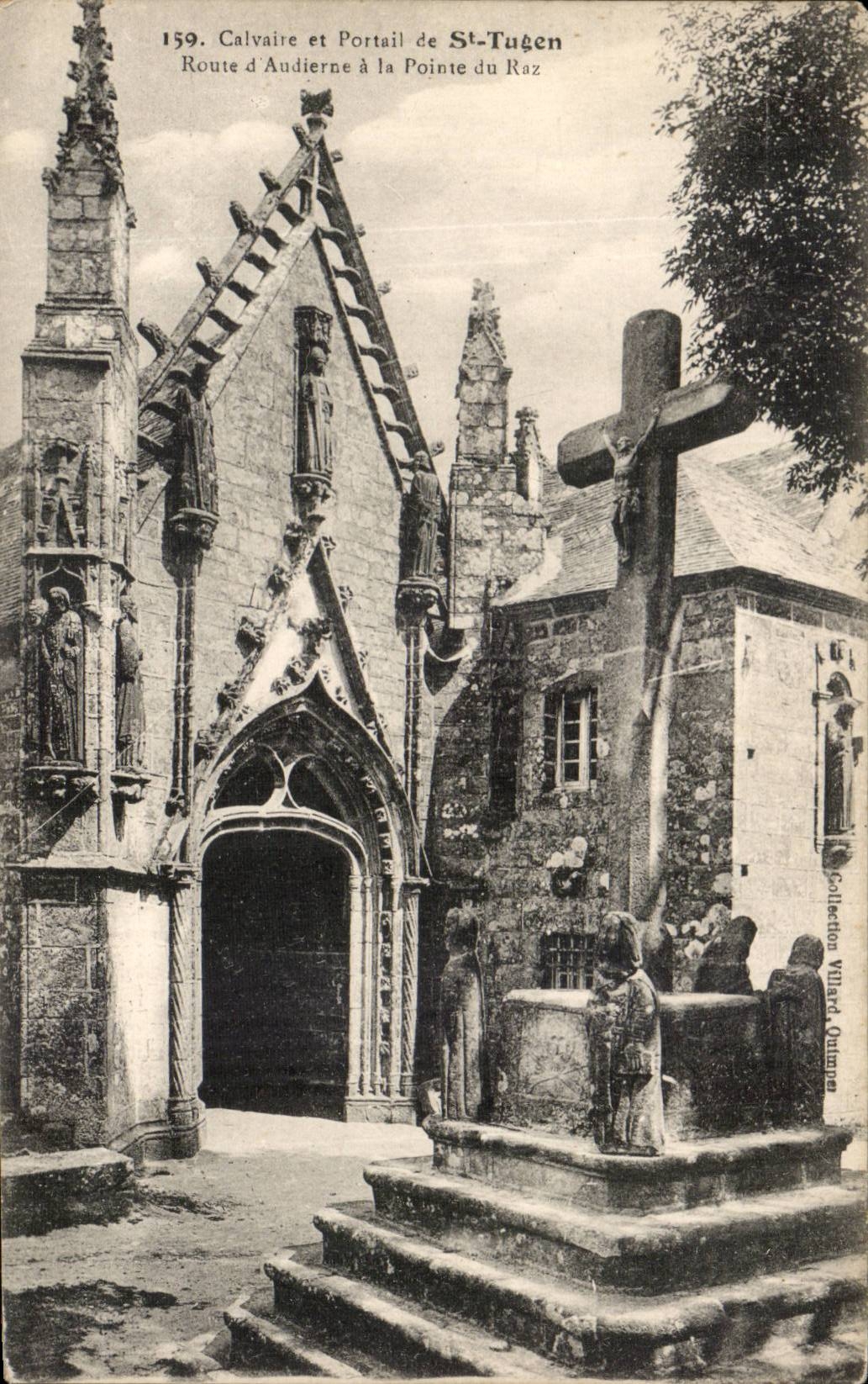 martyrdom and Gate of St Tugen - Road of Audierne to the Point of the Strong current - CPA